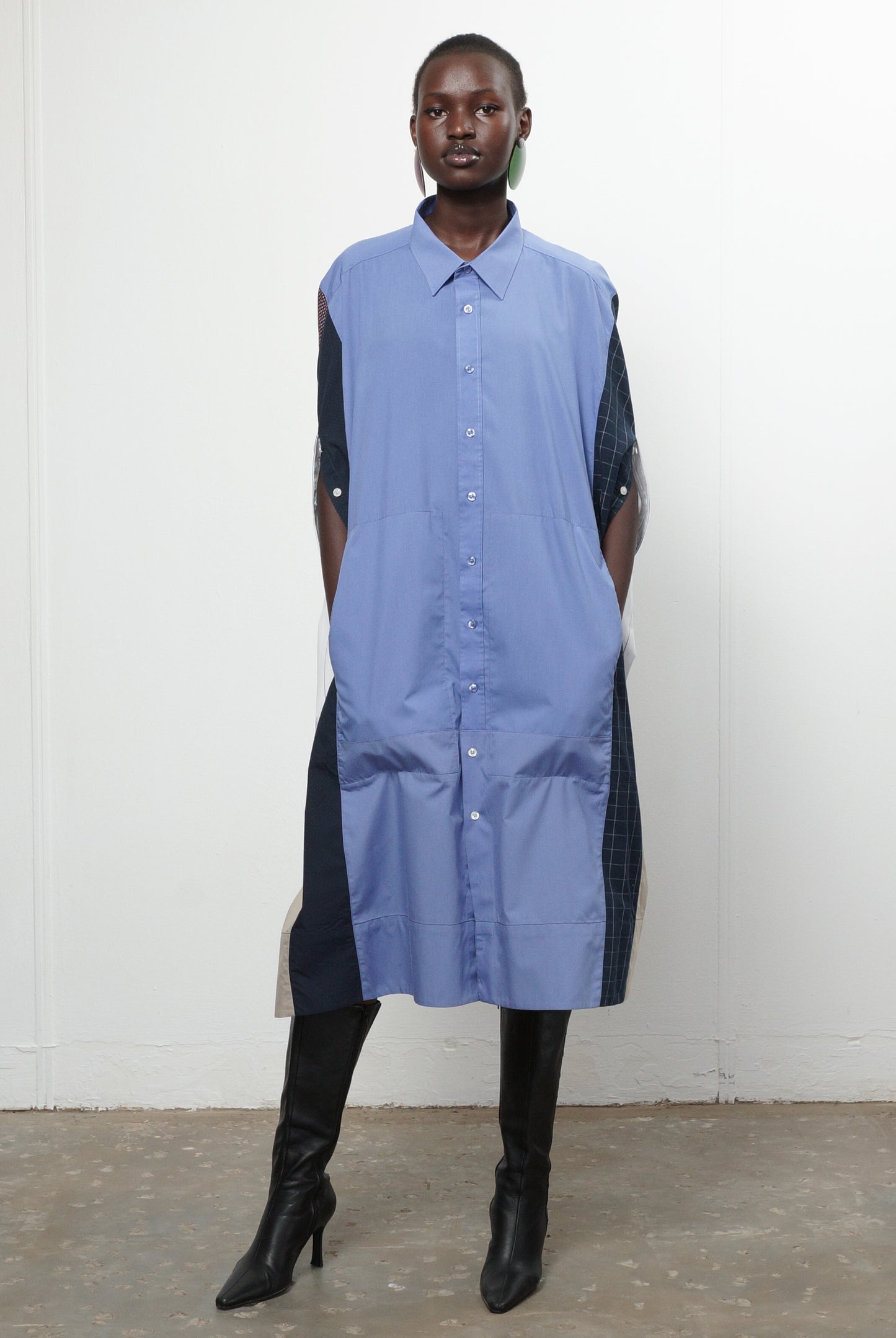 Abwoch Maxi Shirt Dress