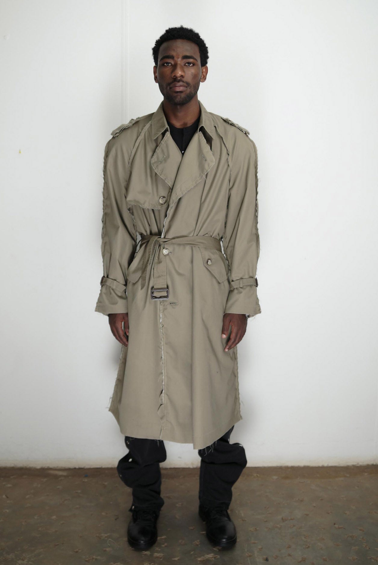 REVERSED TRENCH COATS