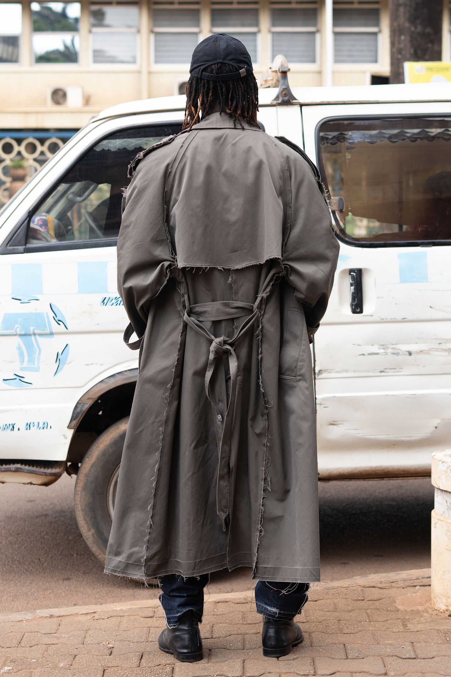 REVERSED TRENCH COATS