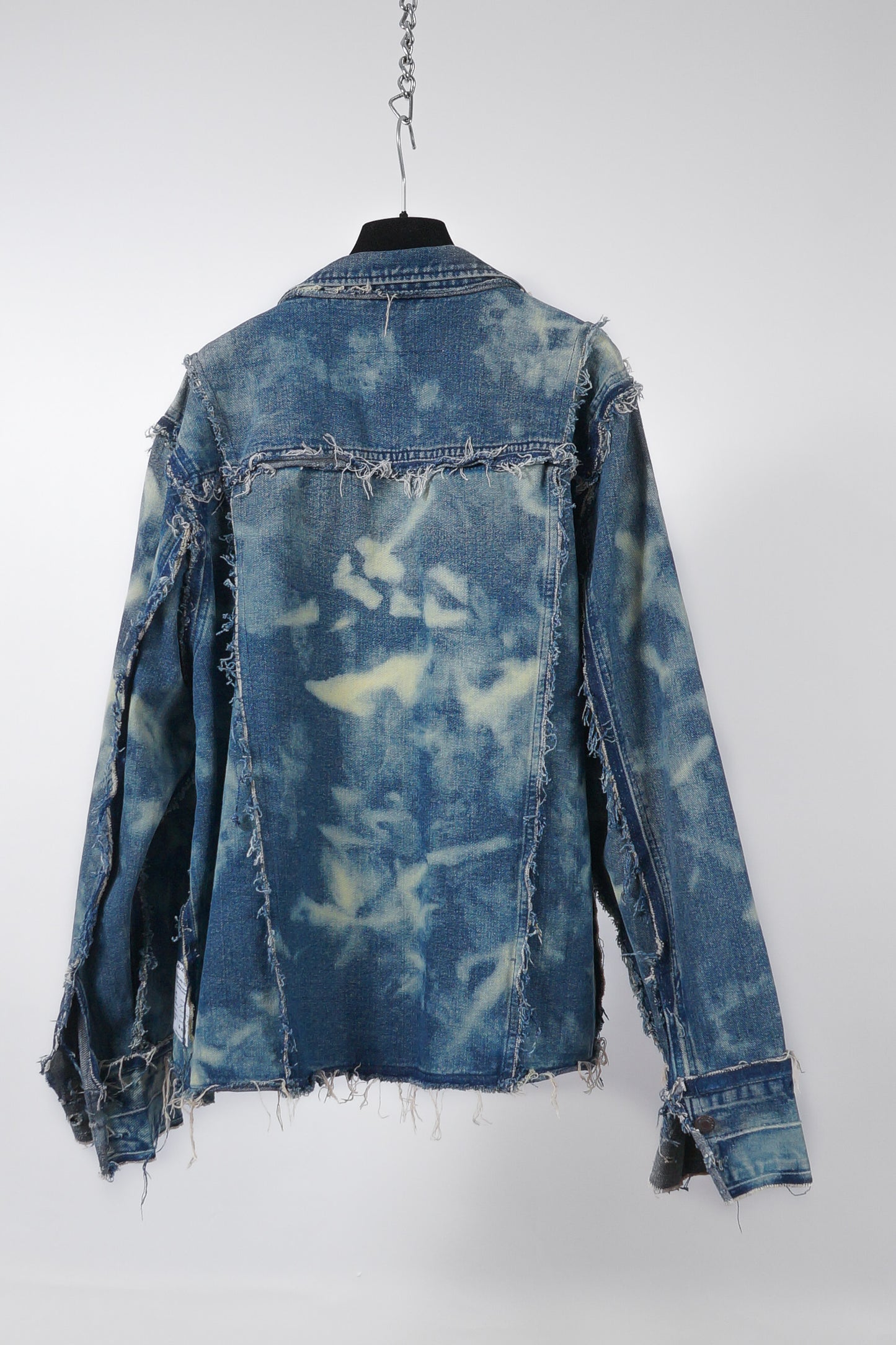 BLEACHED REVERSED DENIM JACKET RTS12-3
