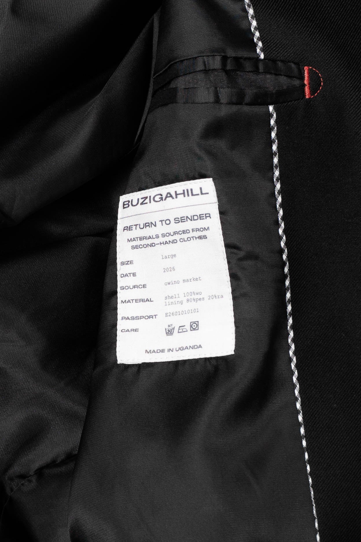 REVERSED SUIT JACKET RTS11-1