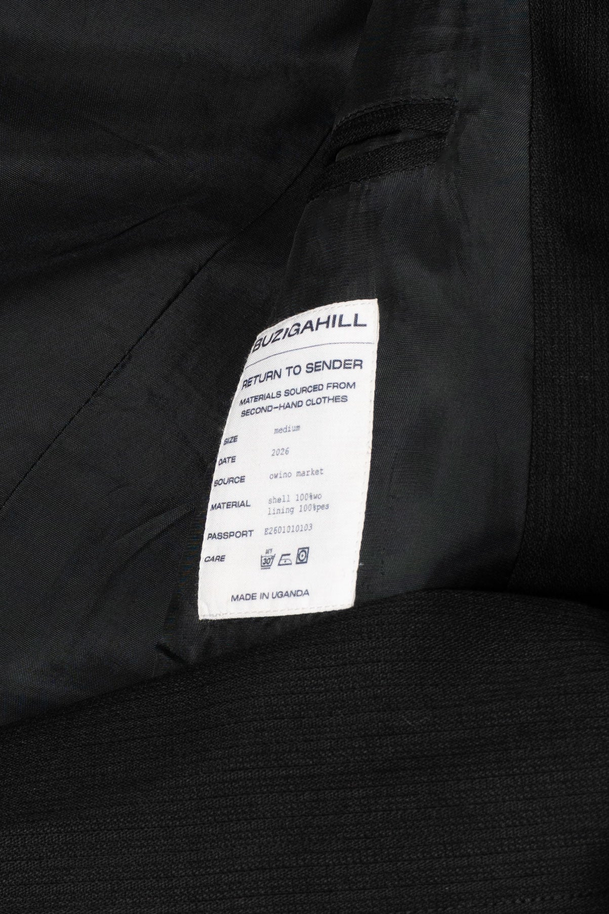 REVERSED SUIT JACKET RTS11-2