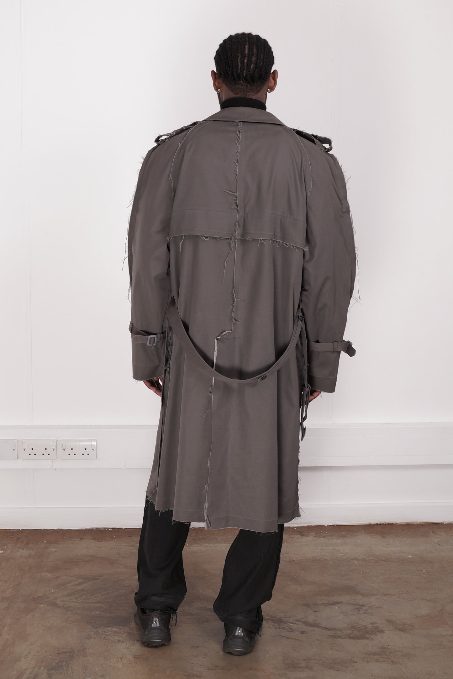 REVERSED TRENCH COATS