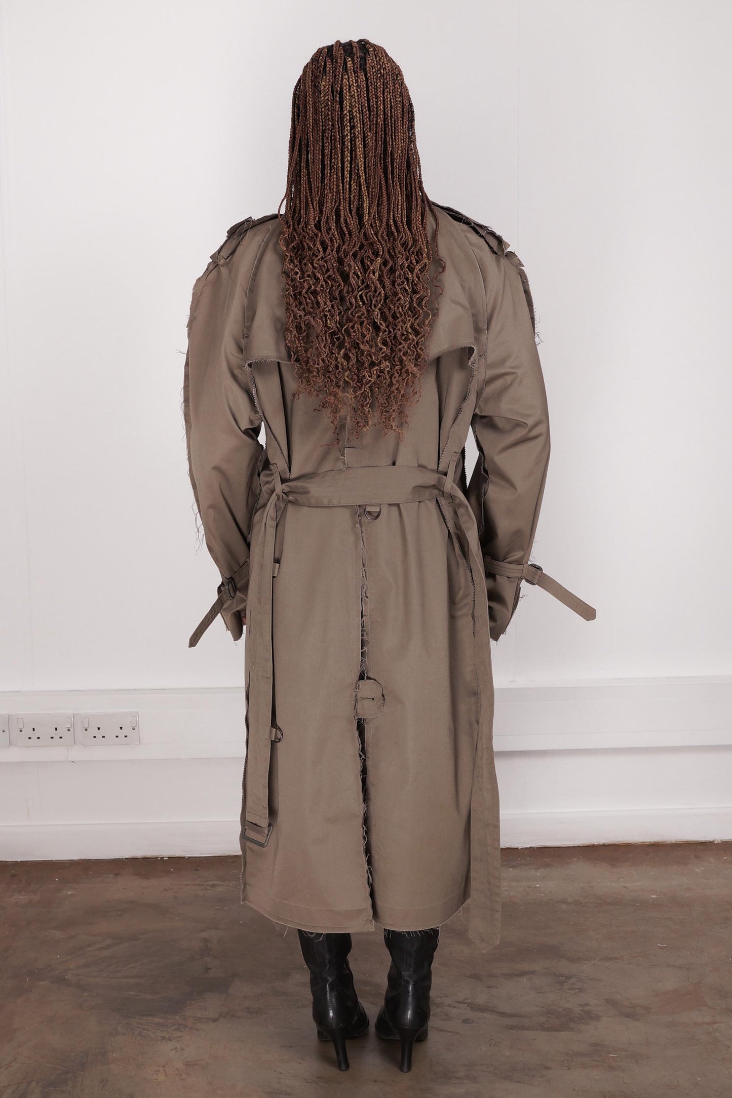 REVERSED TRENCH COATS