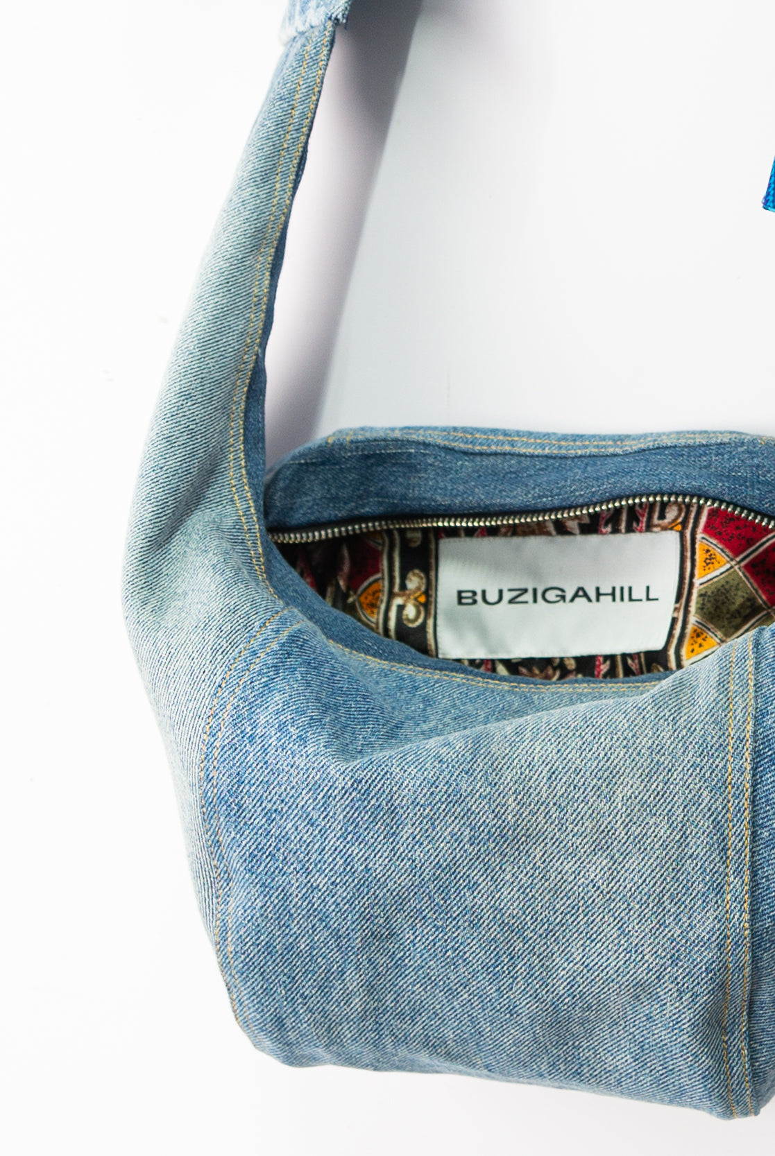 Buhehe Kampala Denim bag