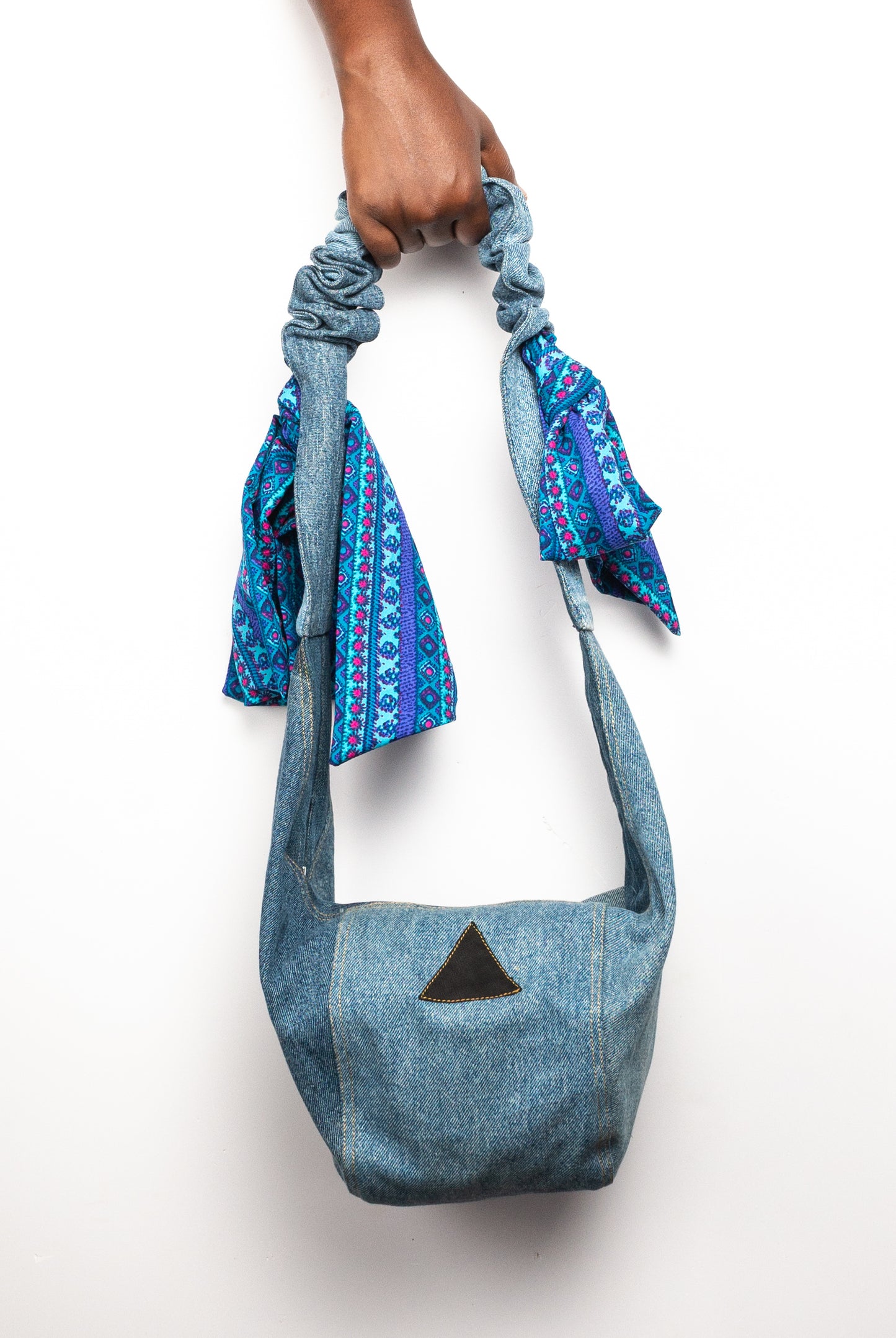 Buhehe Kampala Denim bag