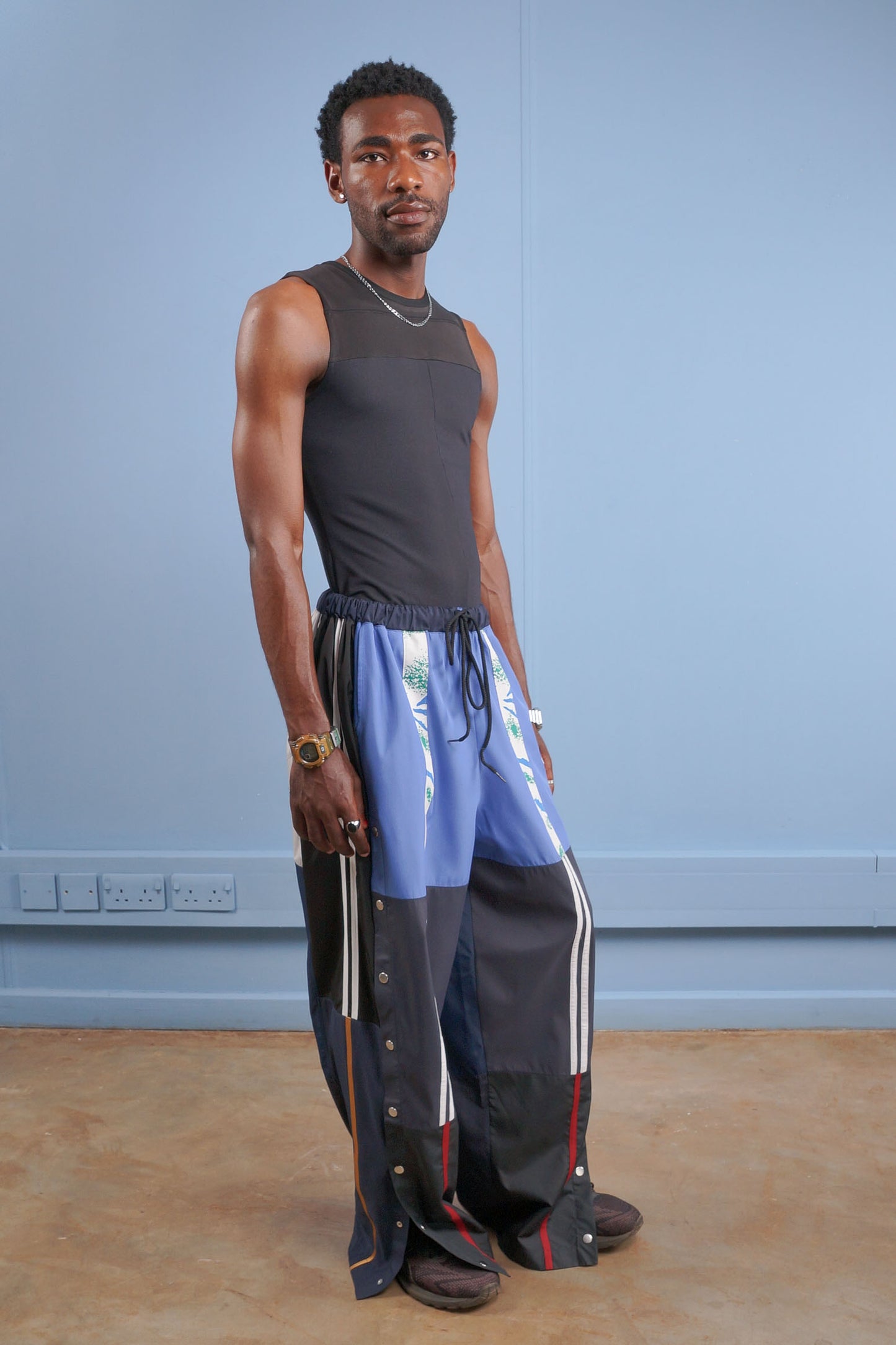 Busonga Snap Track Pants