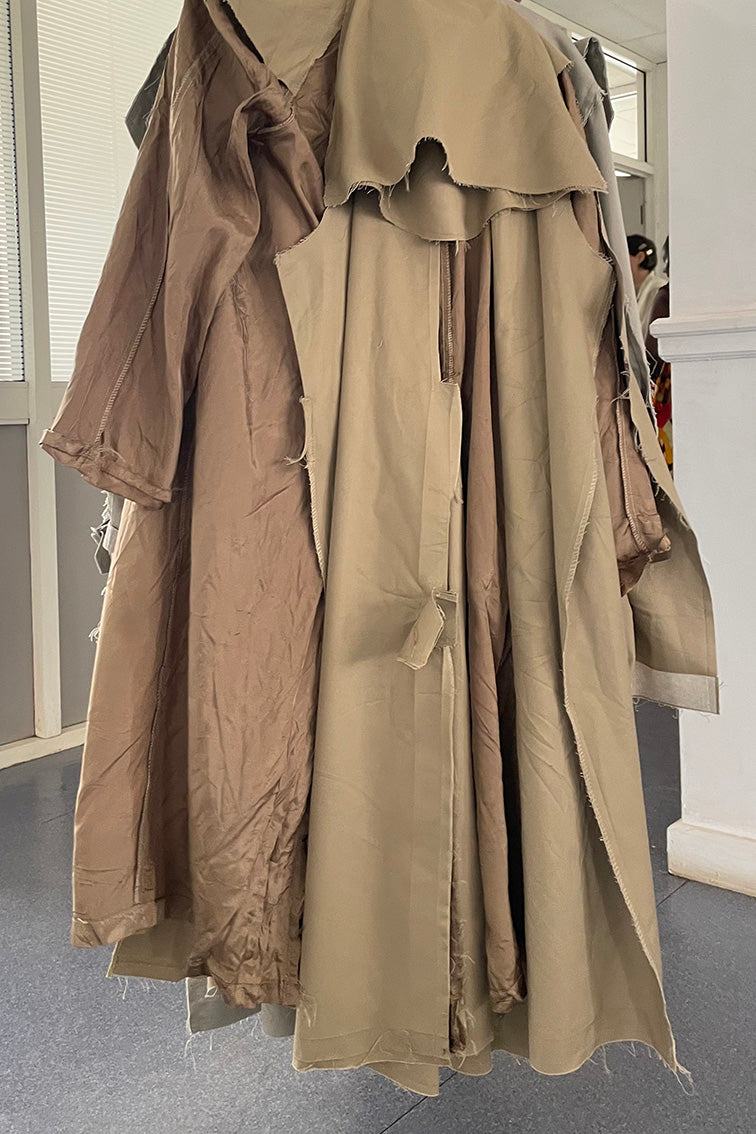 REVERSED TRENCH COATS