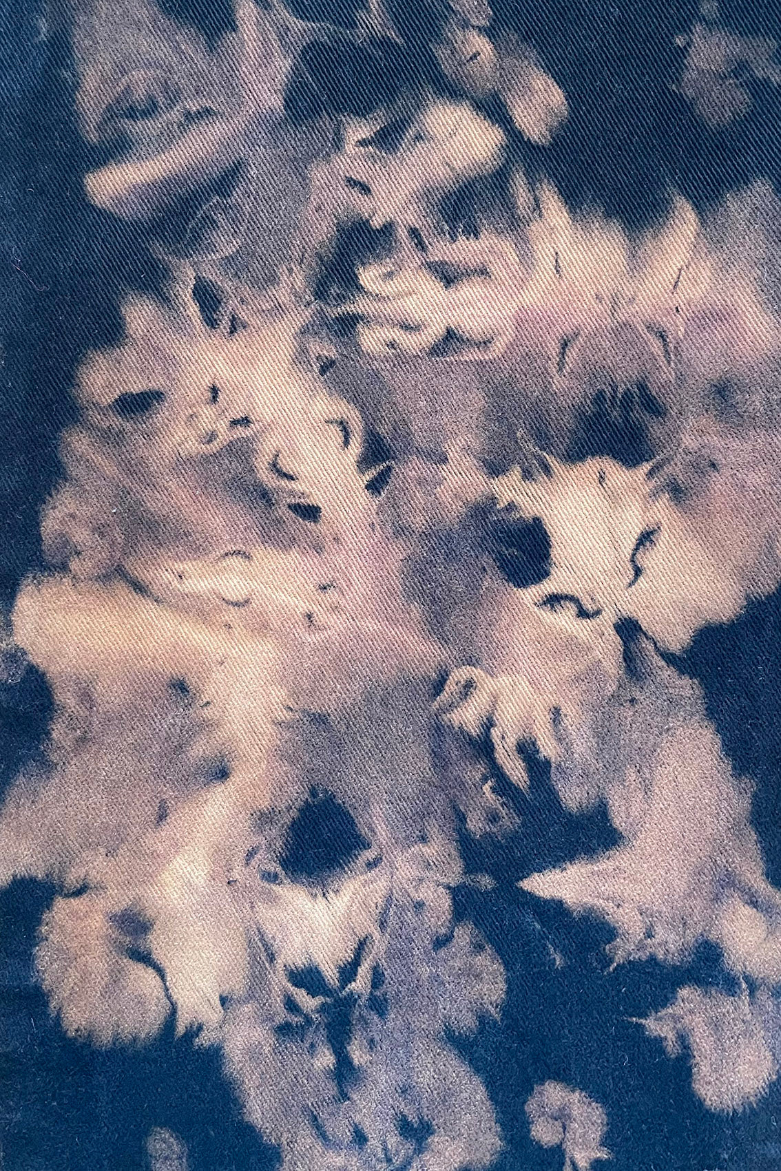 REVERSED BLEACHED DENIM JACKETS