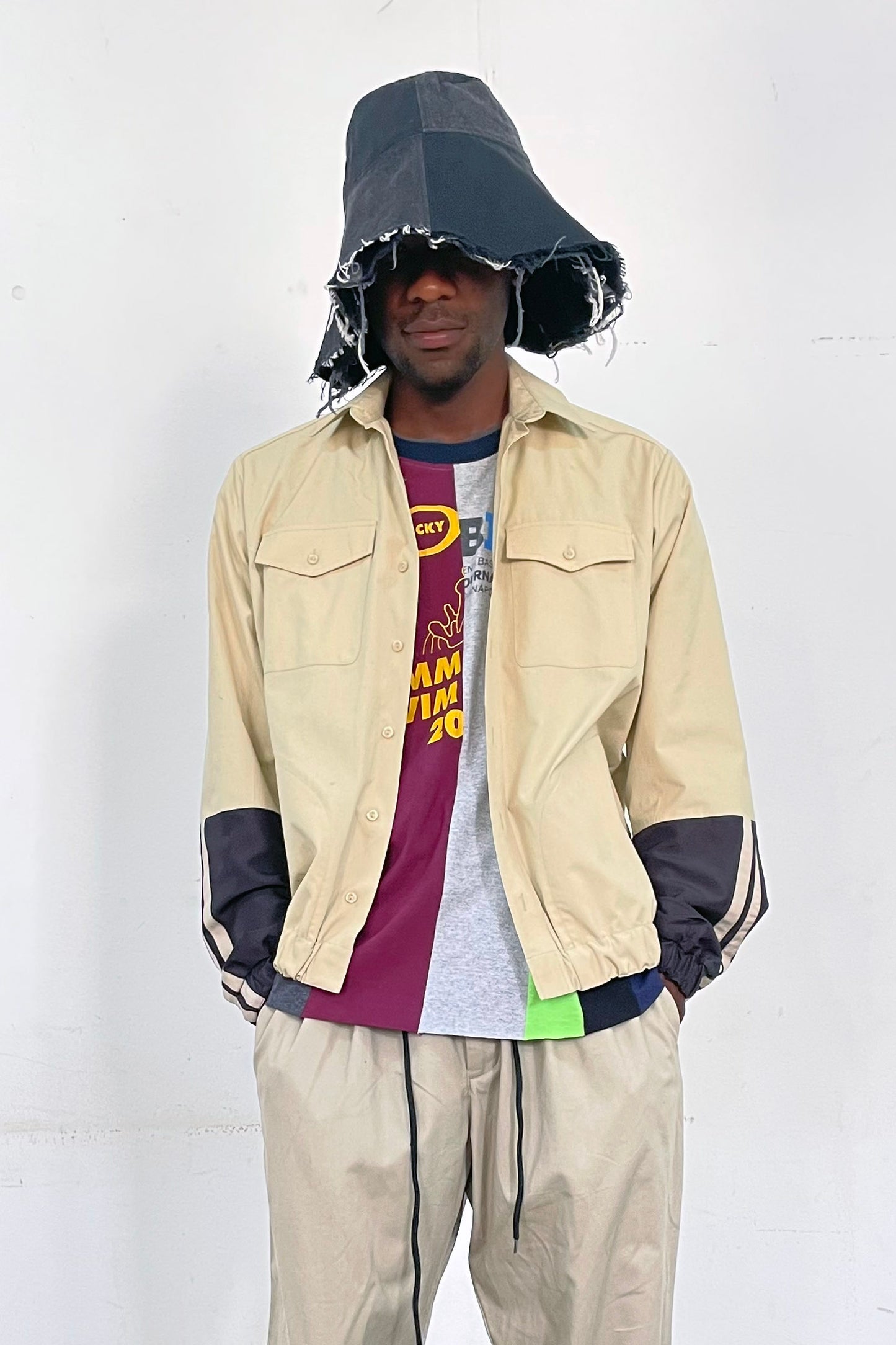 LONG-SLEEVED BOMBER SHIRT