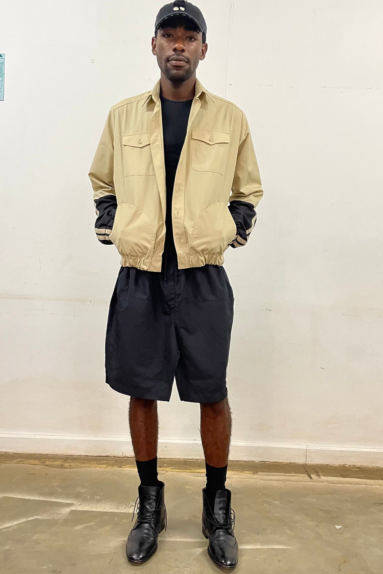LONG-SLEEVED BOMBER SHIRT