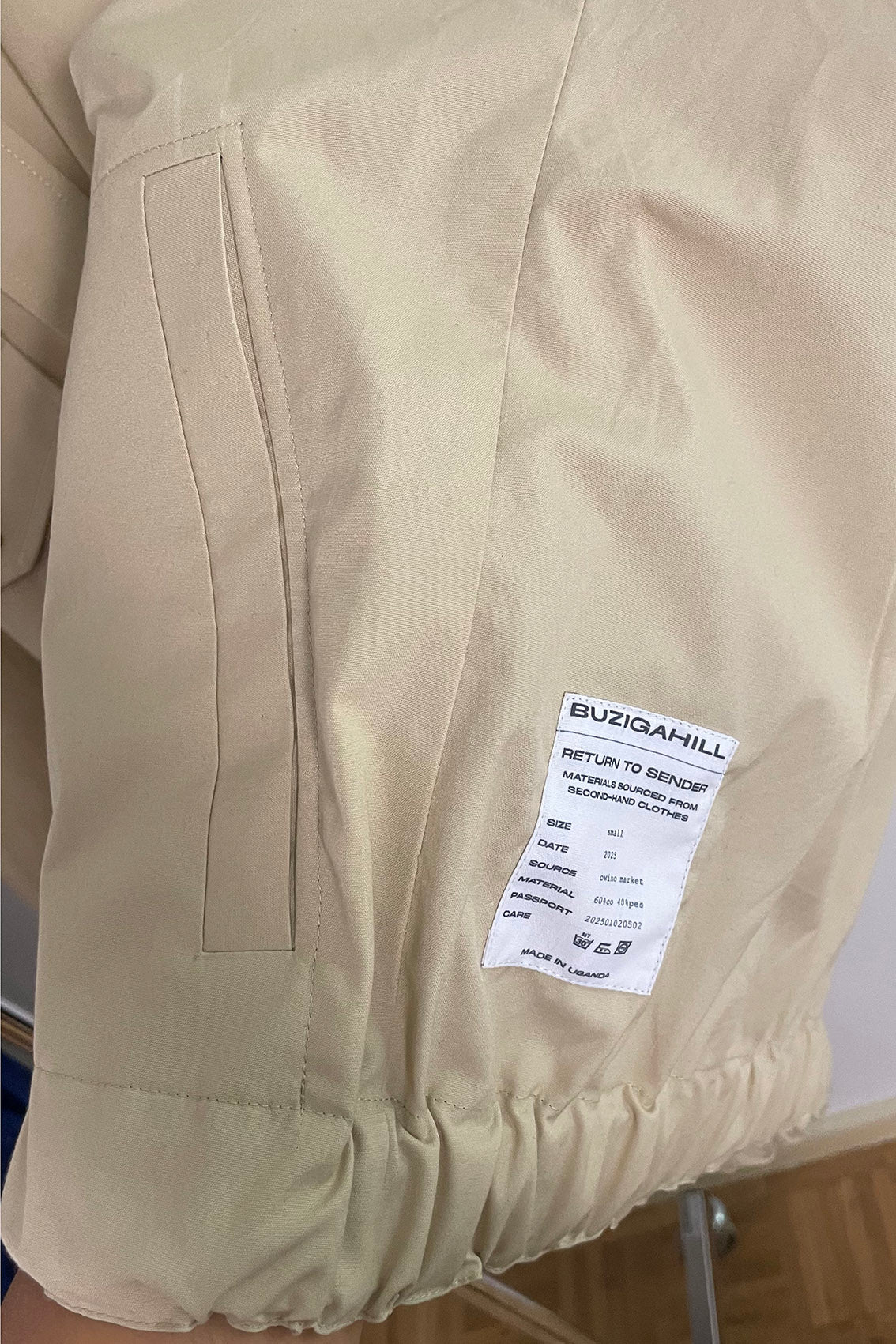 LONG-SLEEVED BOMBER SHIRT