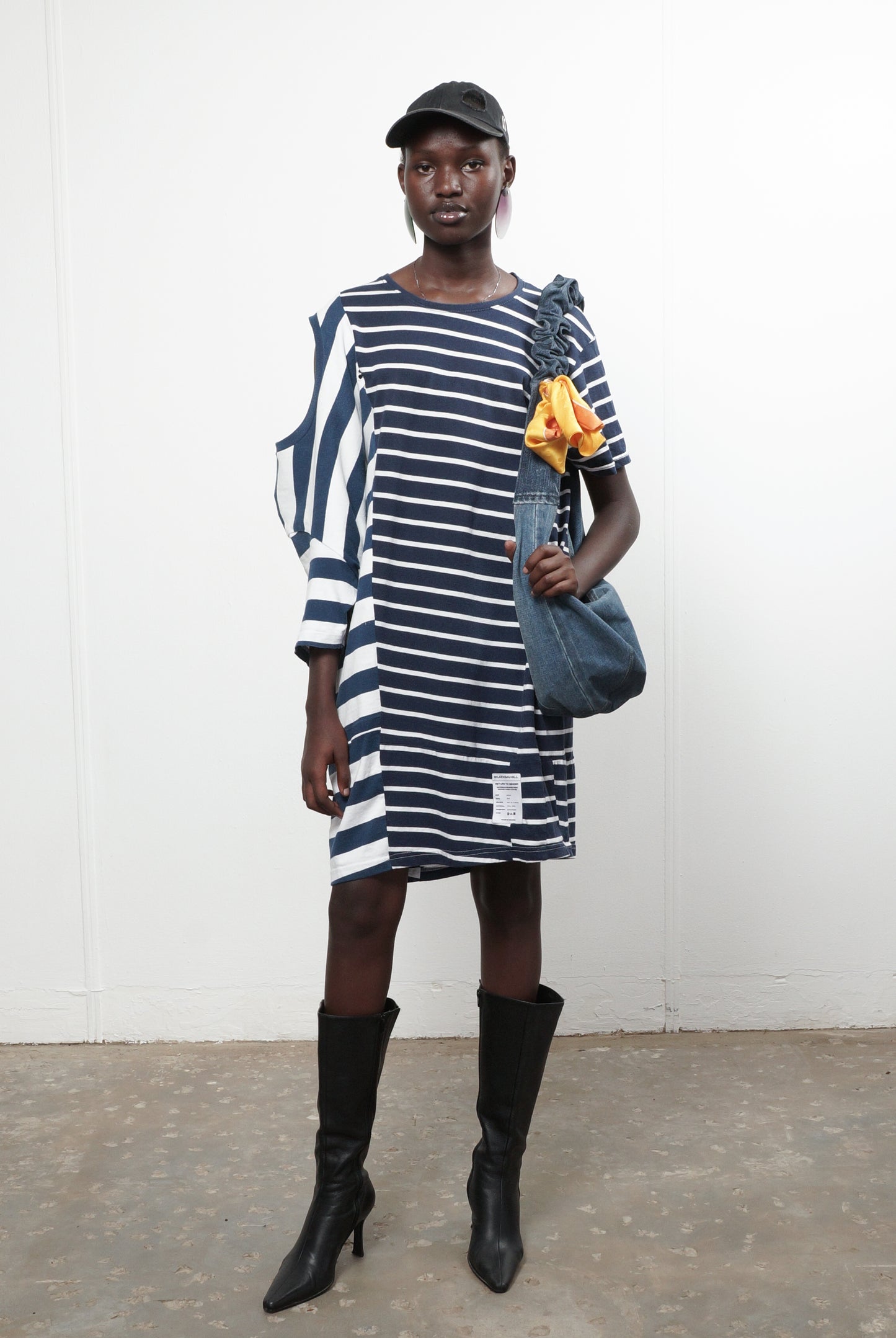 Kal-Umu Double Neck T-shirt Dress