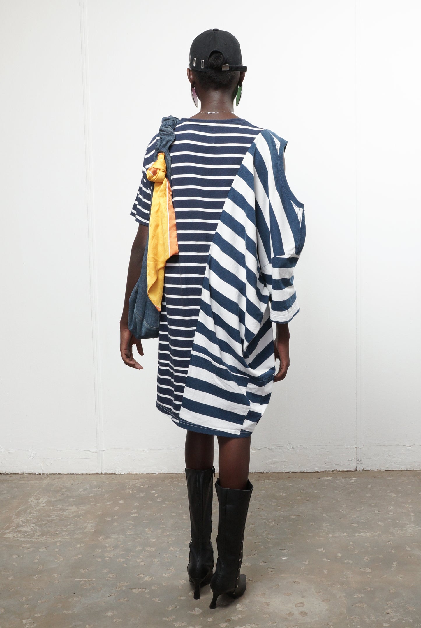 Kal-Umu Double Neck T-shirt Dress