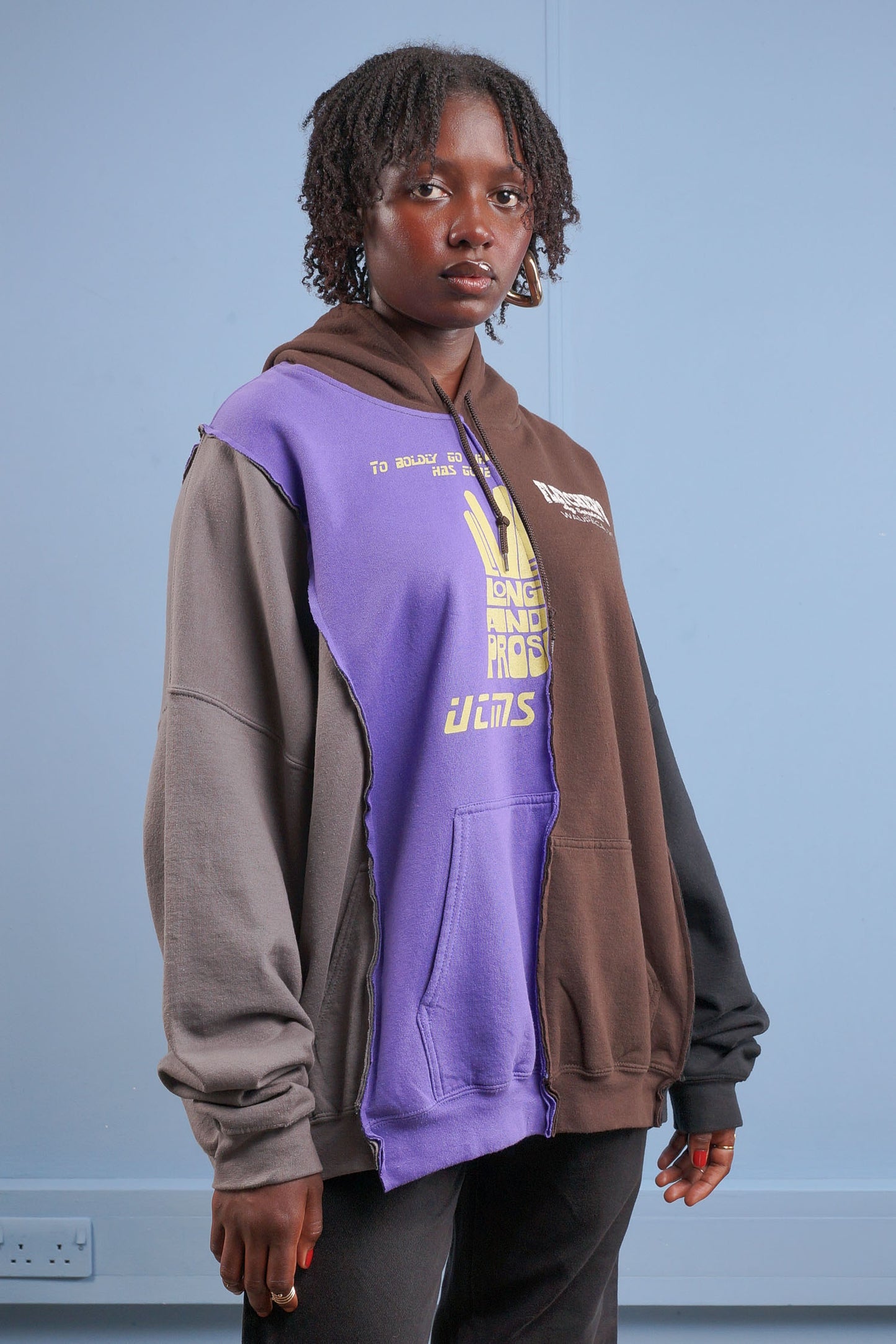Nyakashebeya Four-Panel Hoodie