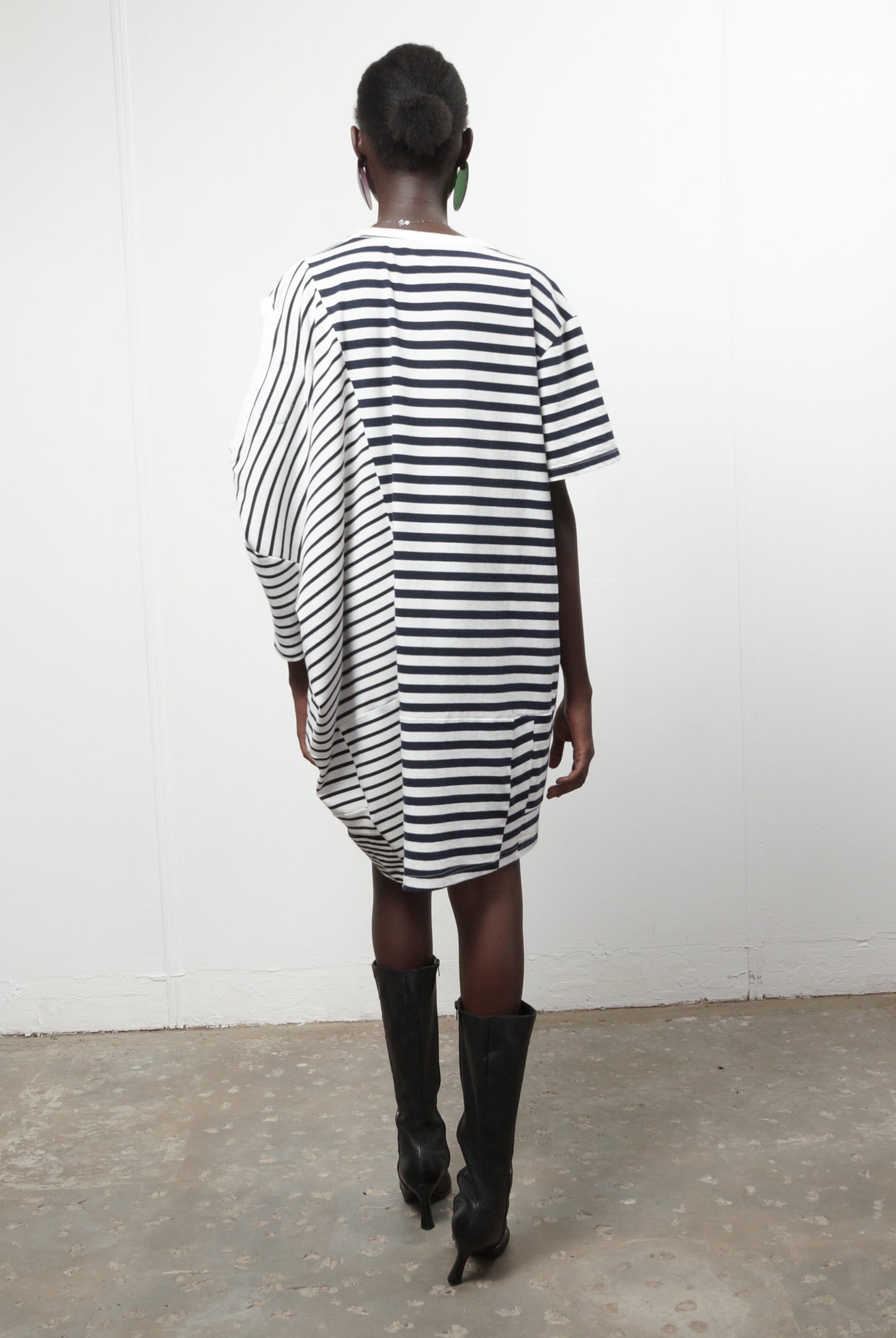 Omel Double Neck T-shirt Dress