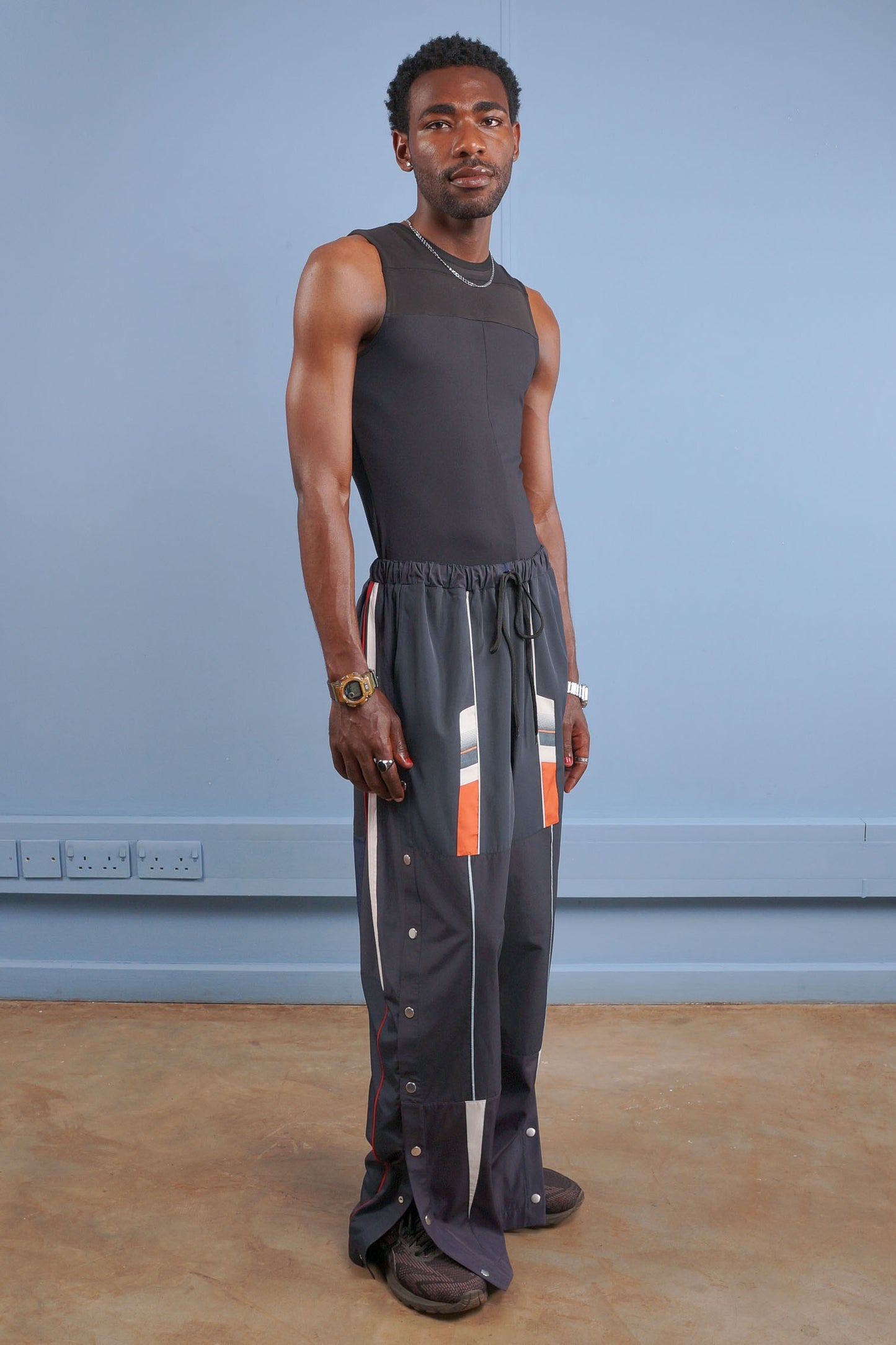 Omurubigo Snap Track Pants