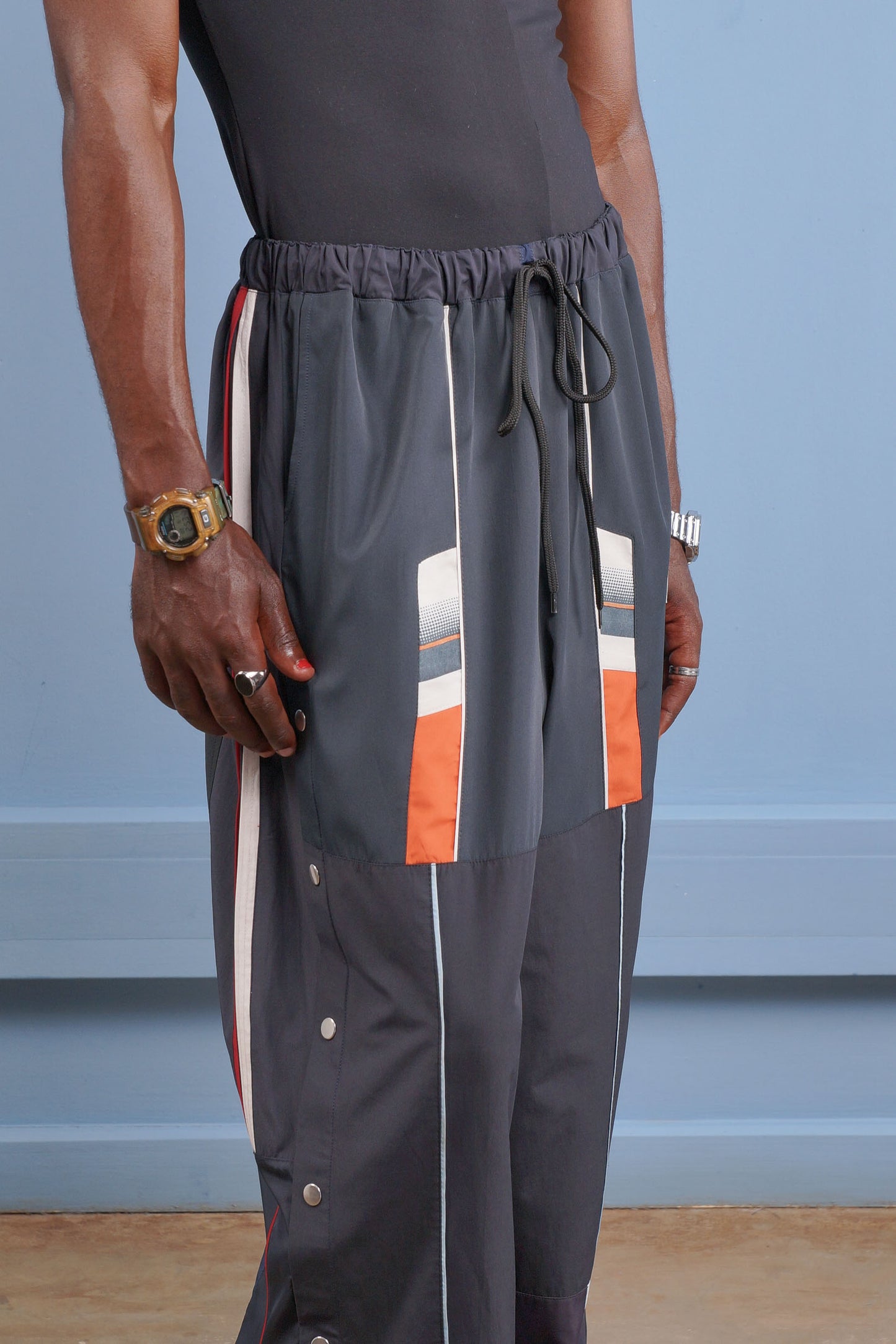 Omurubigo Snap Track Pants