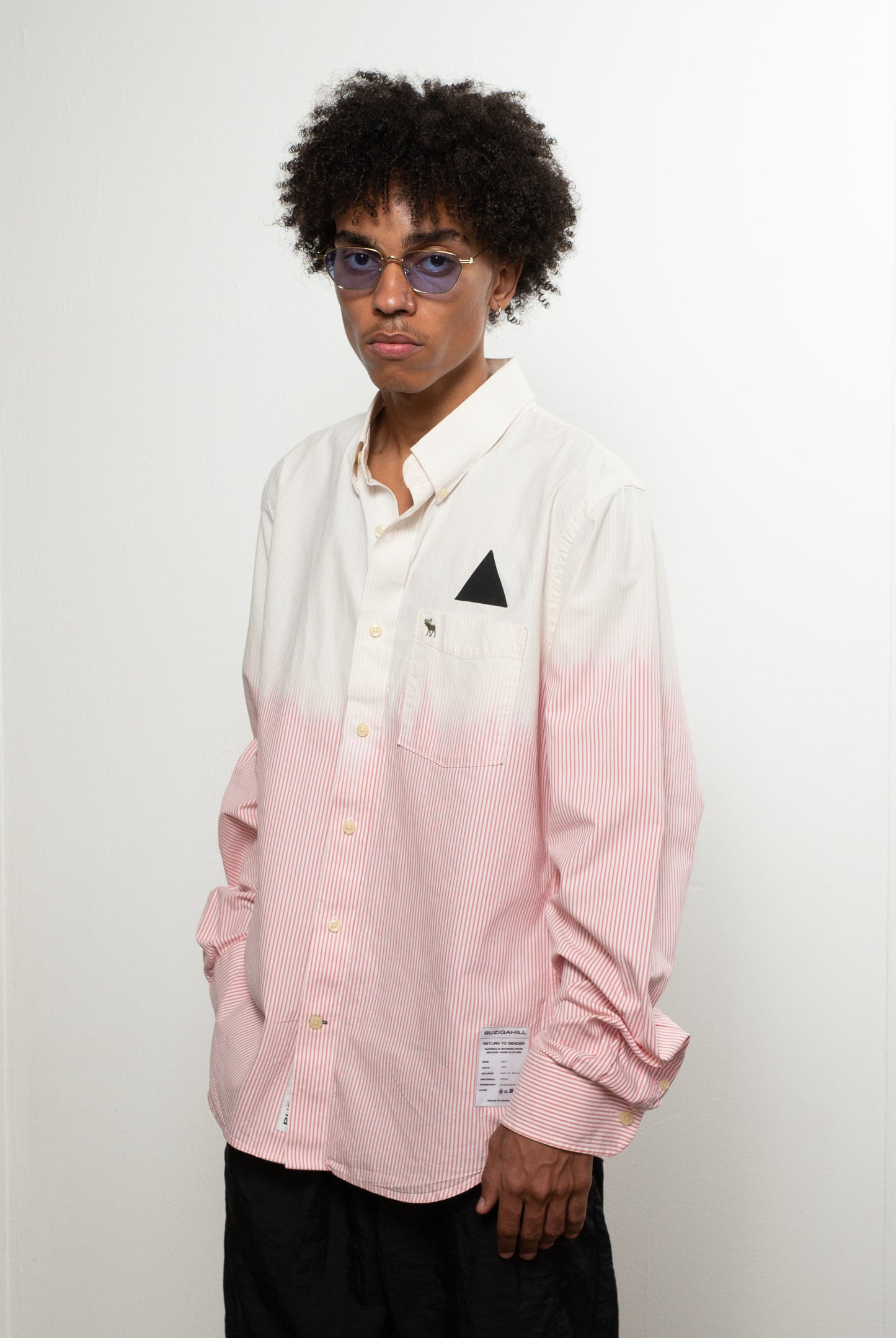 Pawel Long-sleeved Bleached Shirt