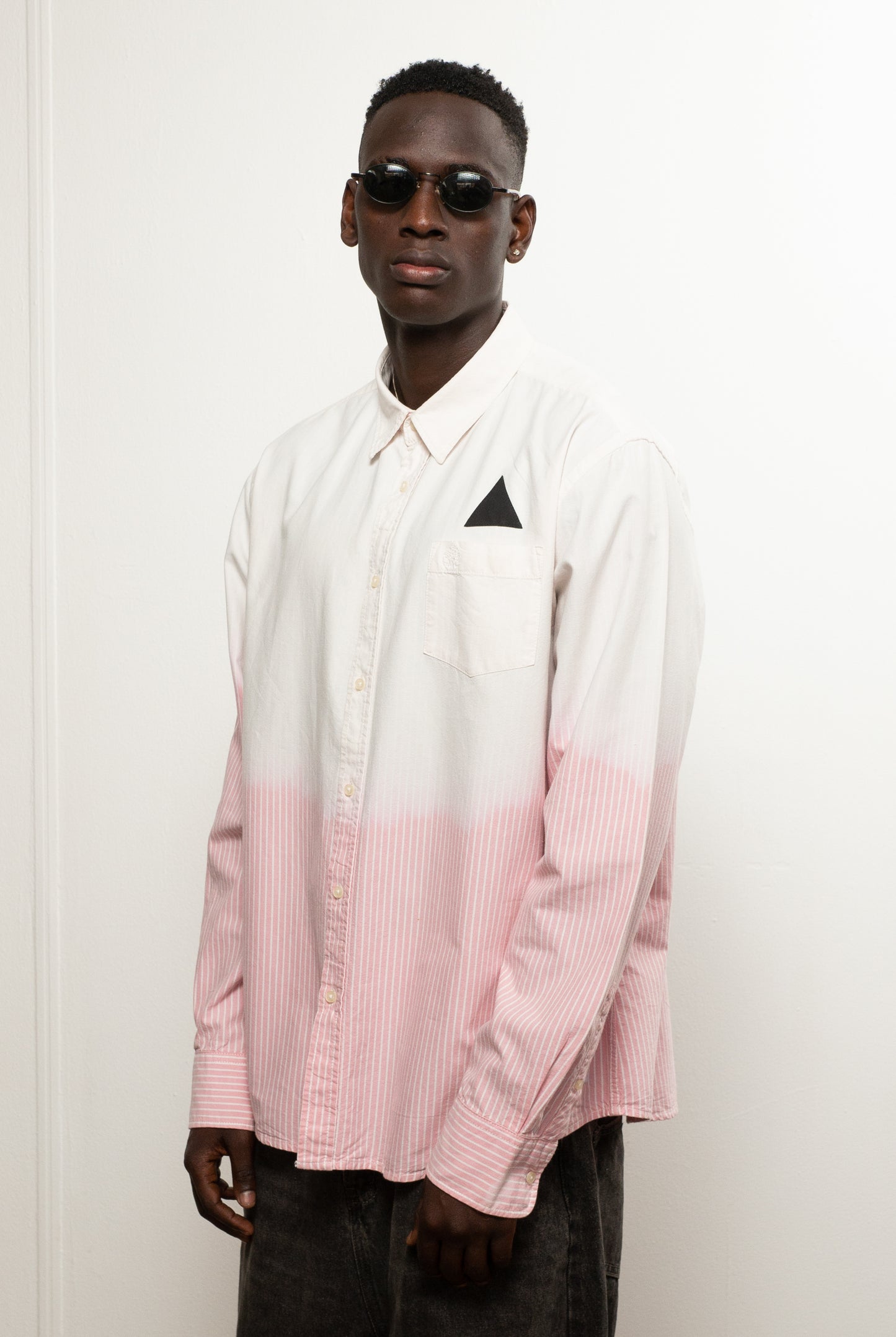 Pugwinyi Long-sleeved Bleached Shirt