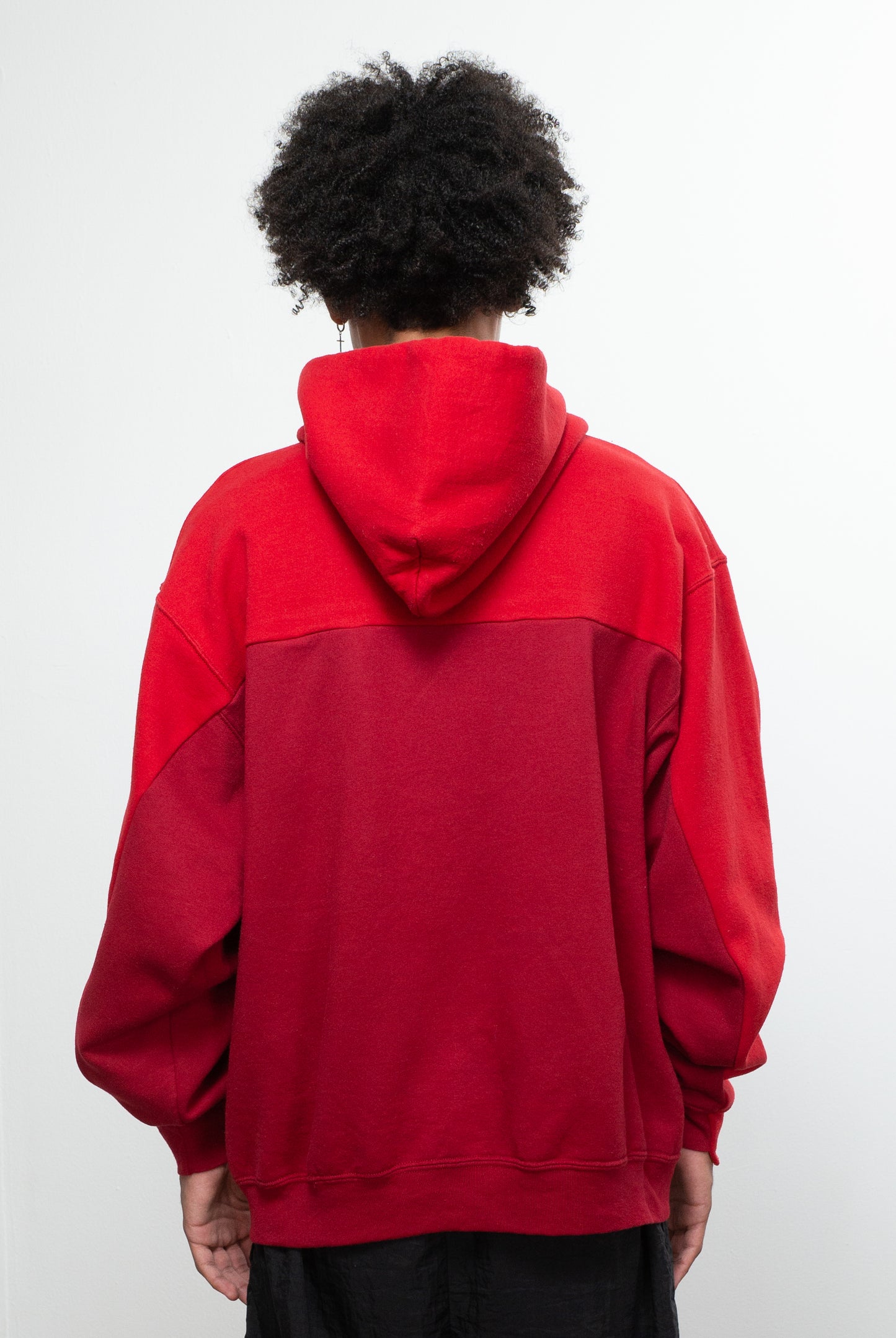 Punena Horizontal Two-Panel Hoodie