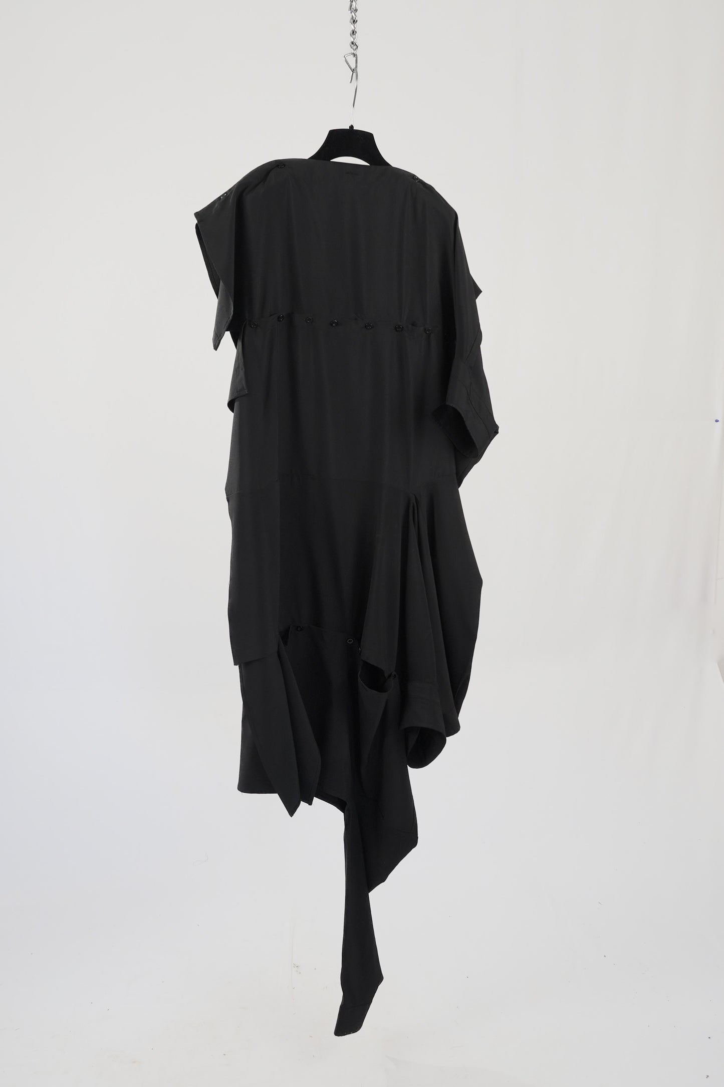 ASYMMETRIC DOUBLE SHIRT DRESS RTS11-1