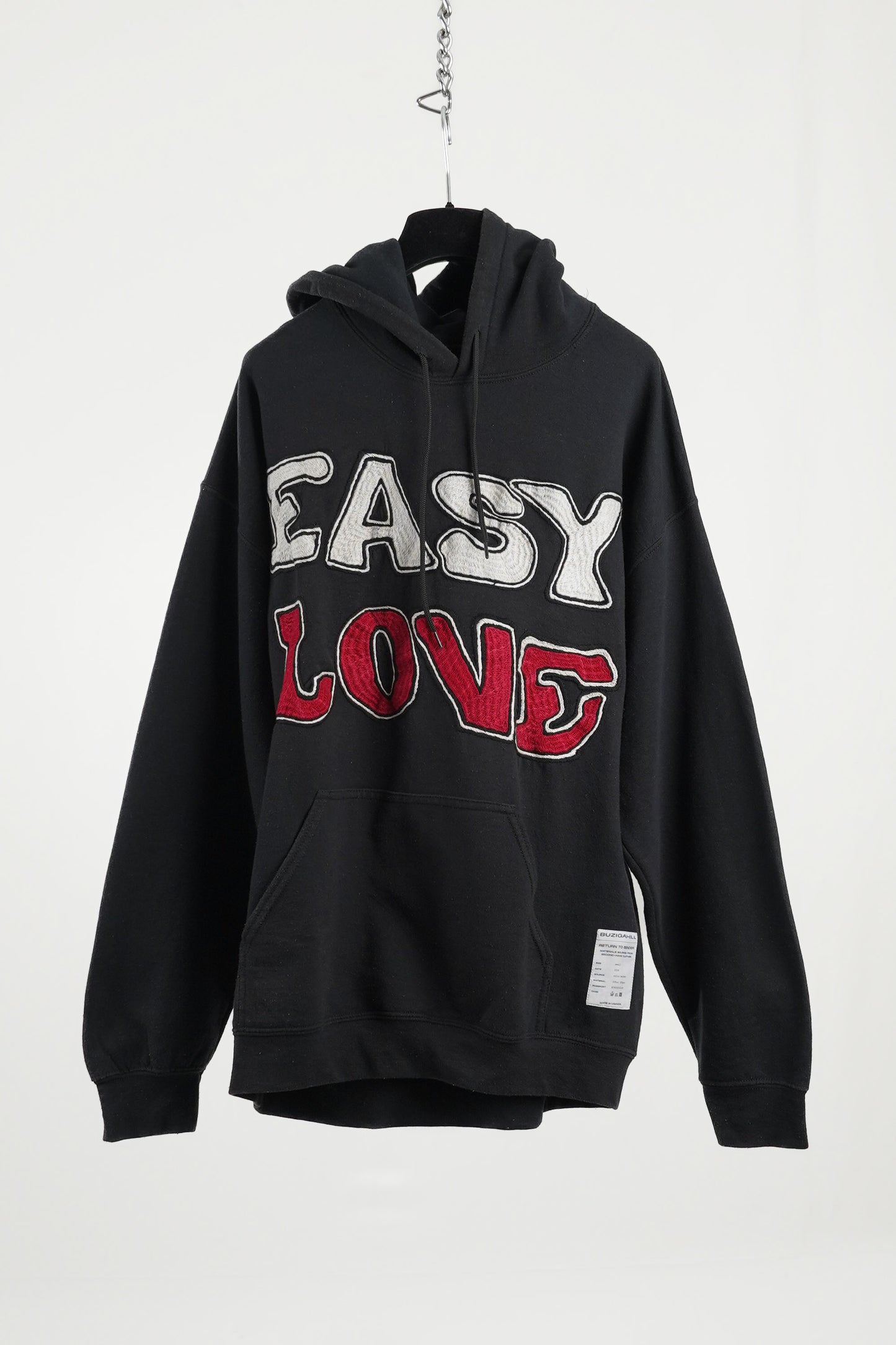 EASY LOVE EMBROIDERED HOODIE RTS11-5