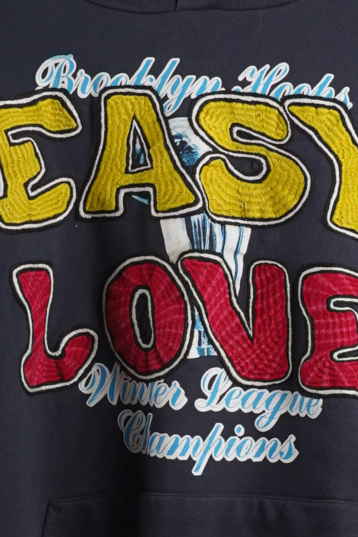 EASY LOVE EMBROIDERED HOODIE RTS11-7