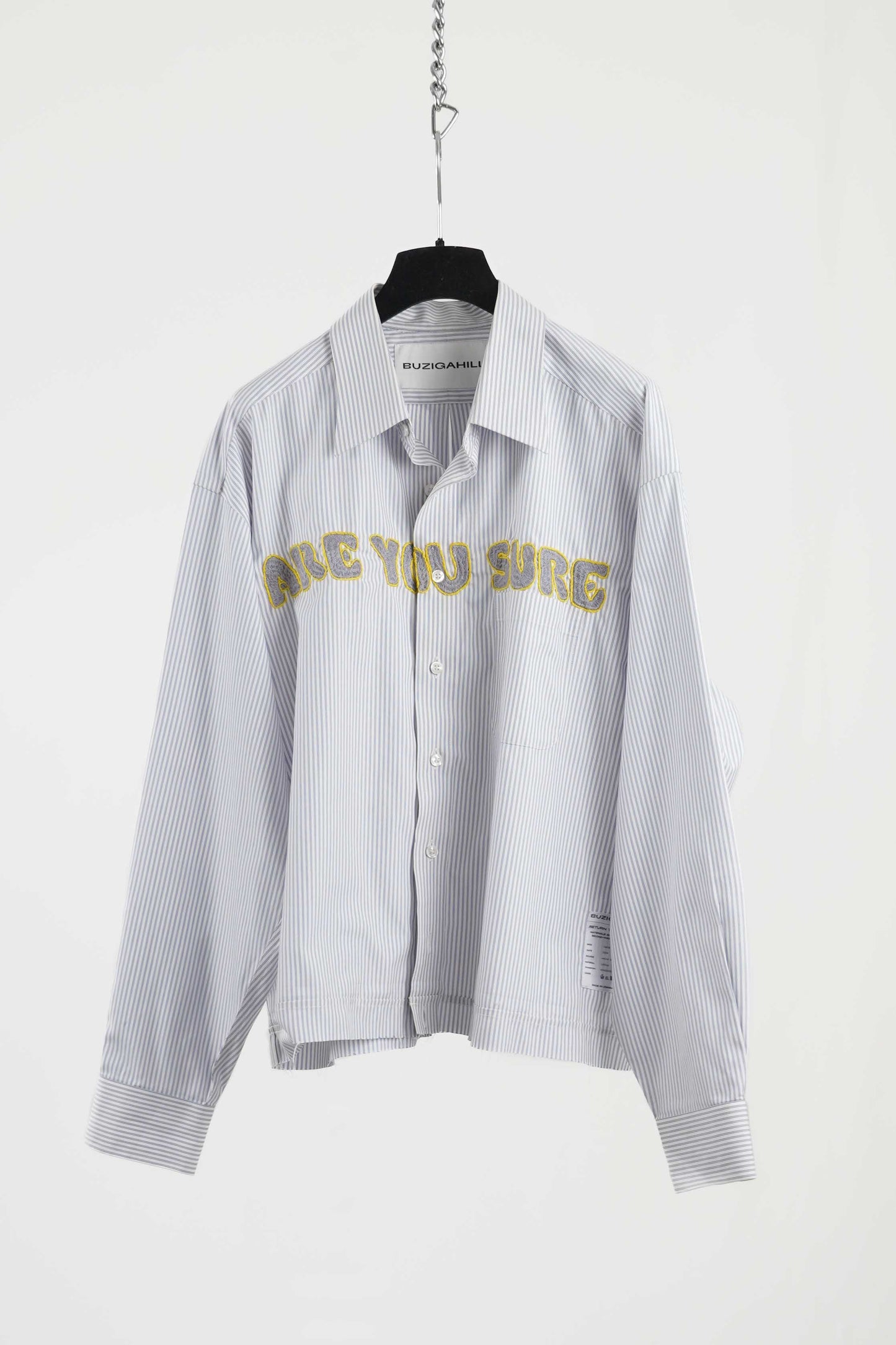 ARE YOU SURE EMBROIDERED SHIRT RTS11-1