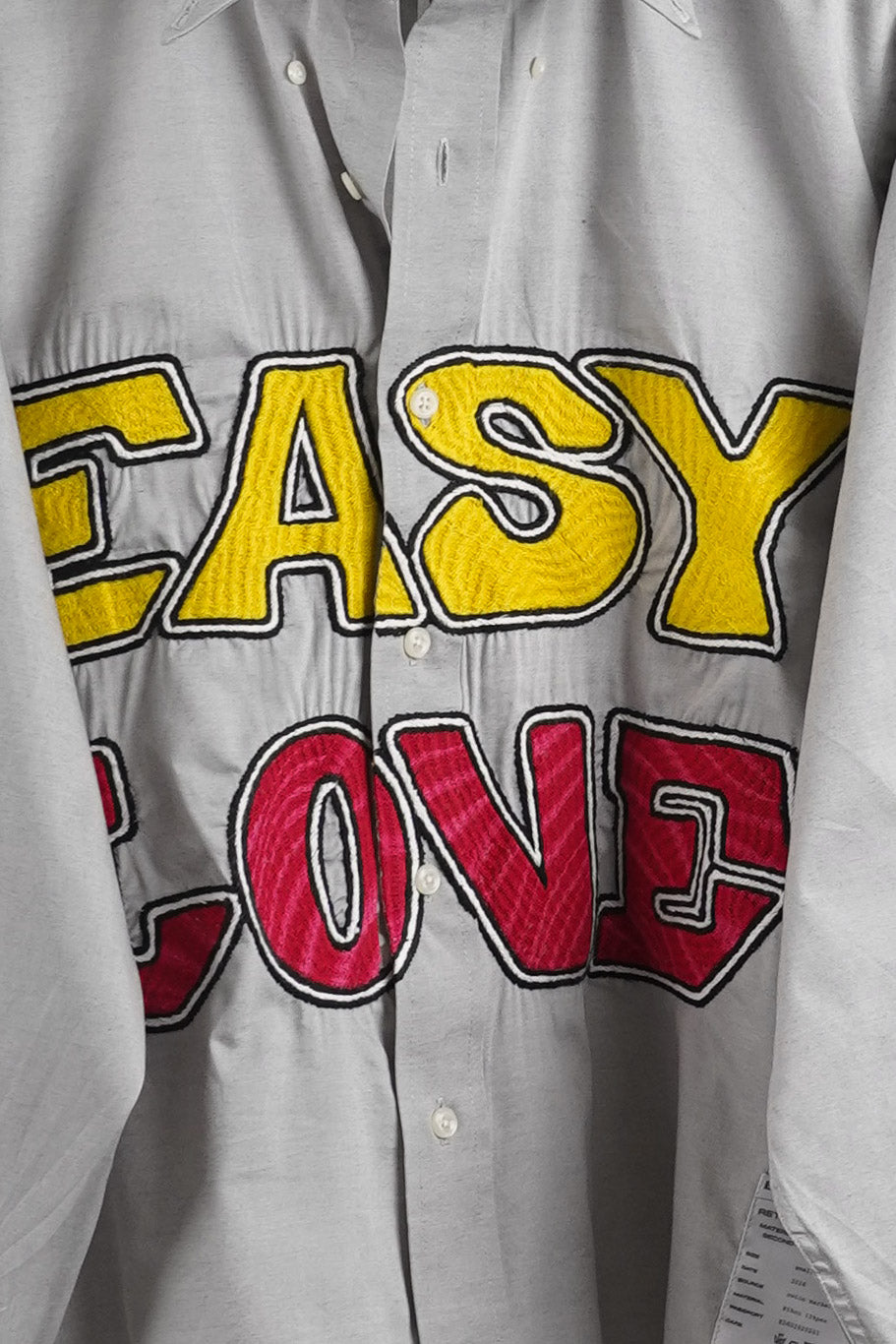 EASY LOVE EMBROIDERED SHIRT RTS11-1