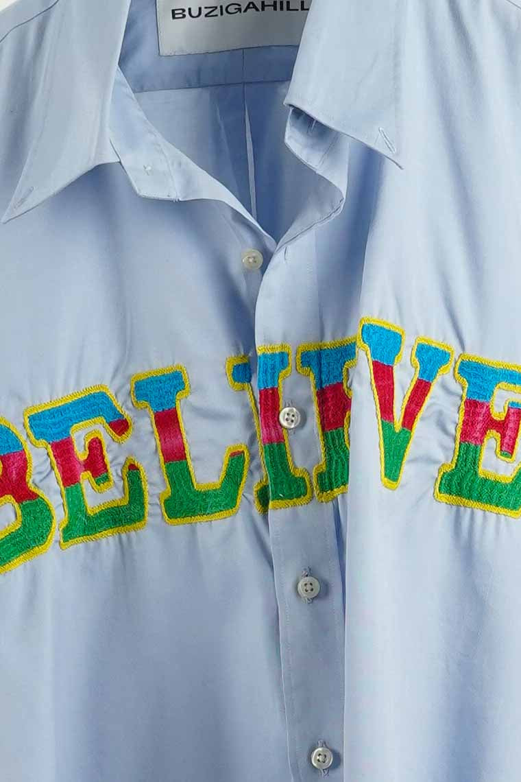 BELIFVE EMBROIDERED SHIRT RTS11-2
