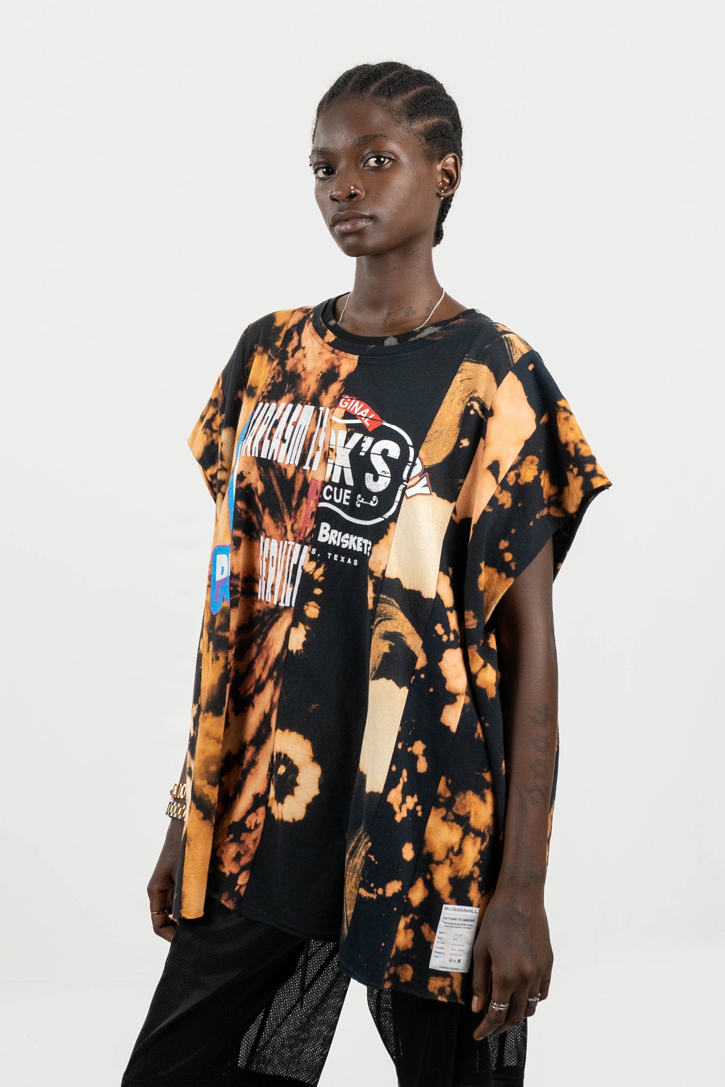 EIGHT-PANEL SLEEVELESS T-SHIRT RTS11-2