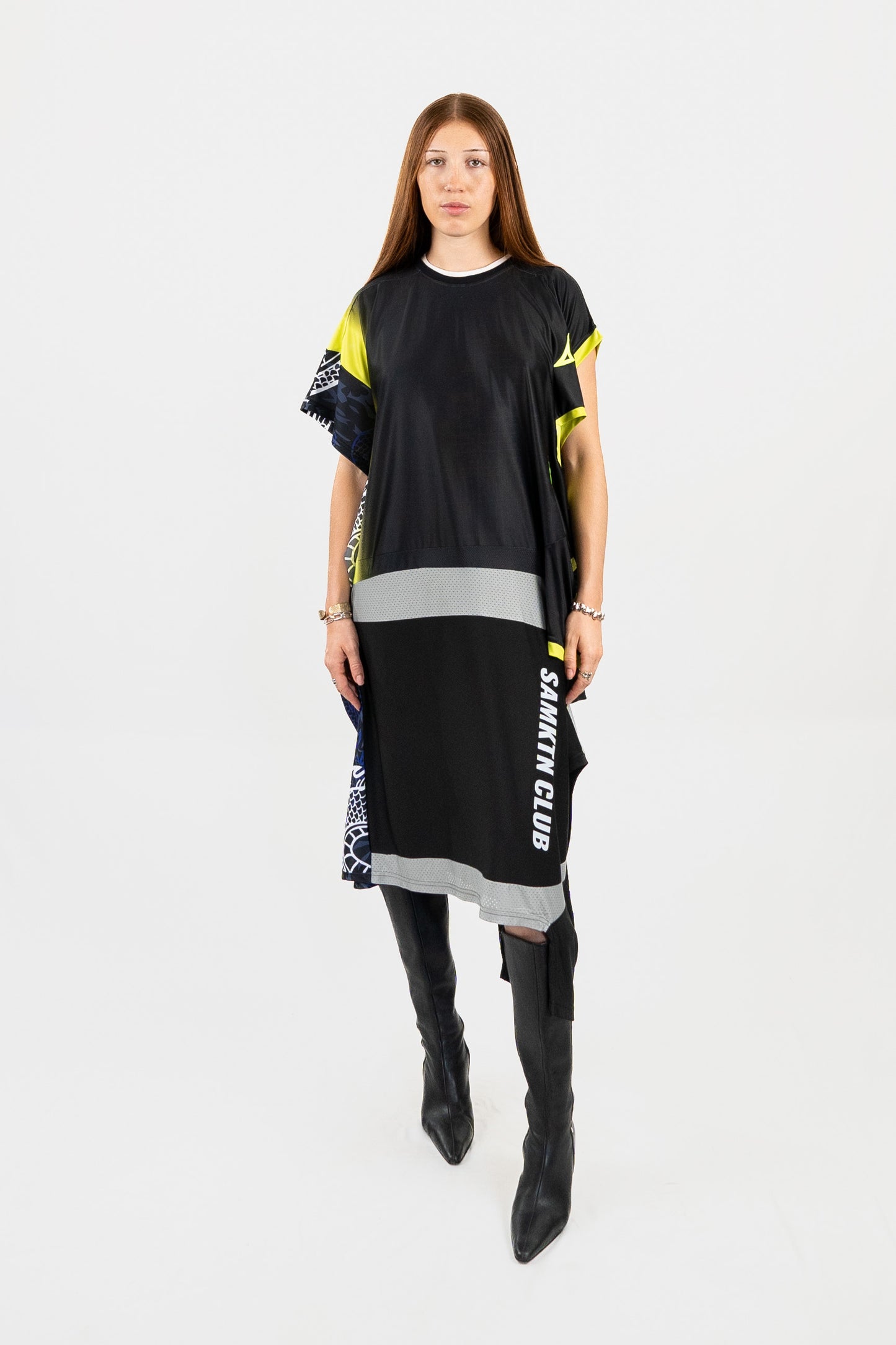 WEST HAWN X SAMKTN JERSEY DRESS RTS11-3