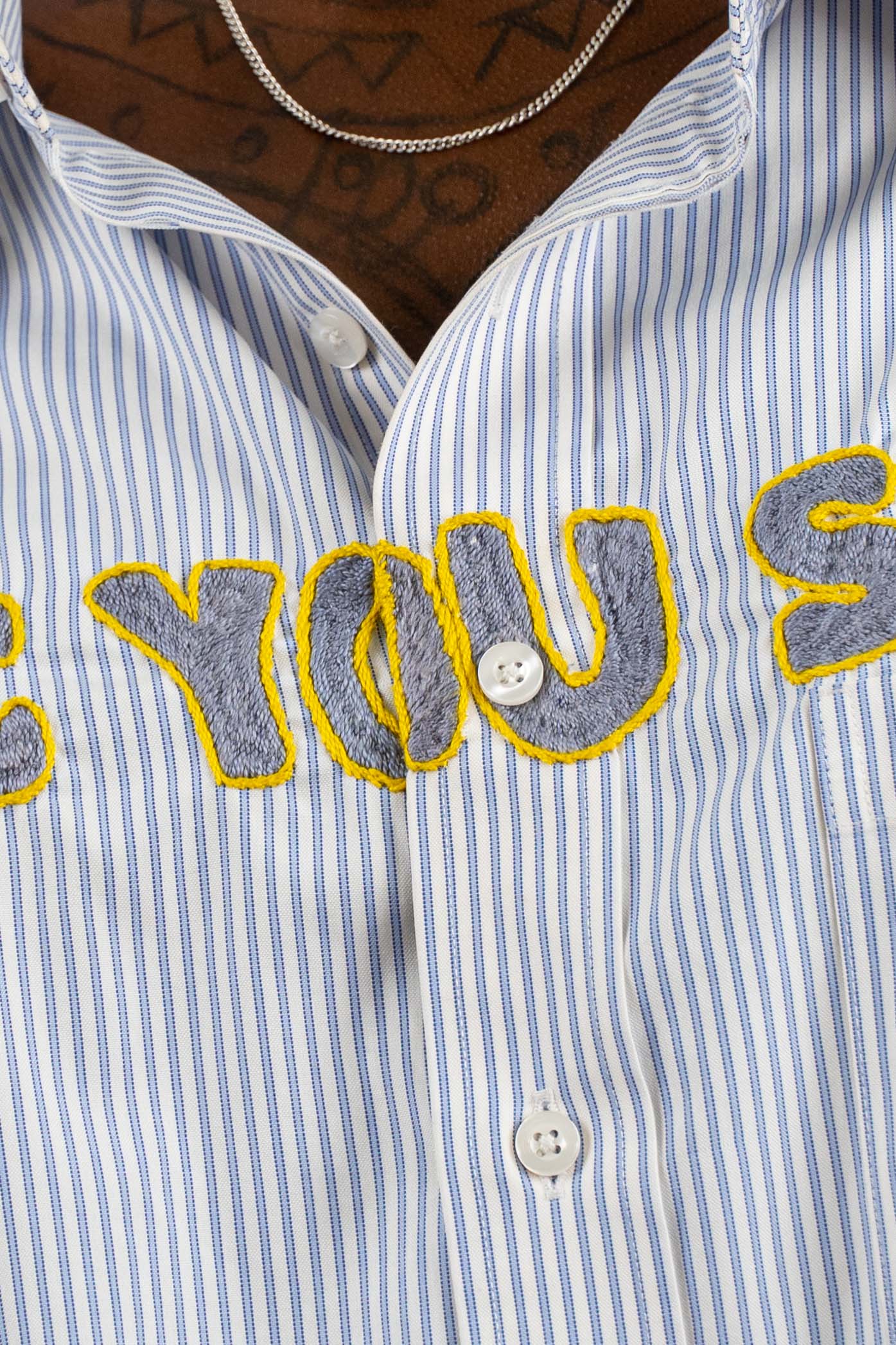 ARE YOU SURE EMBROIDERED SHIRT RTS11-1