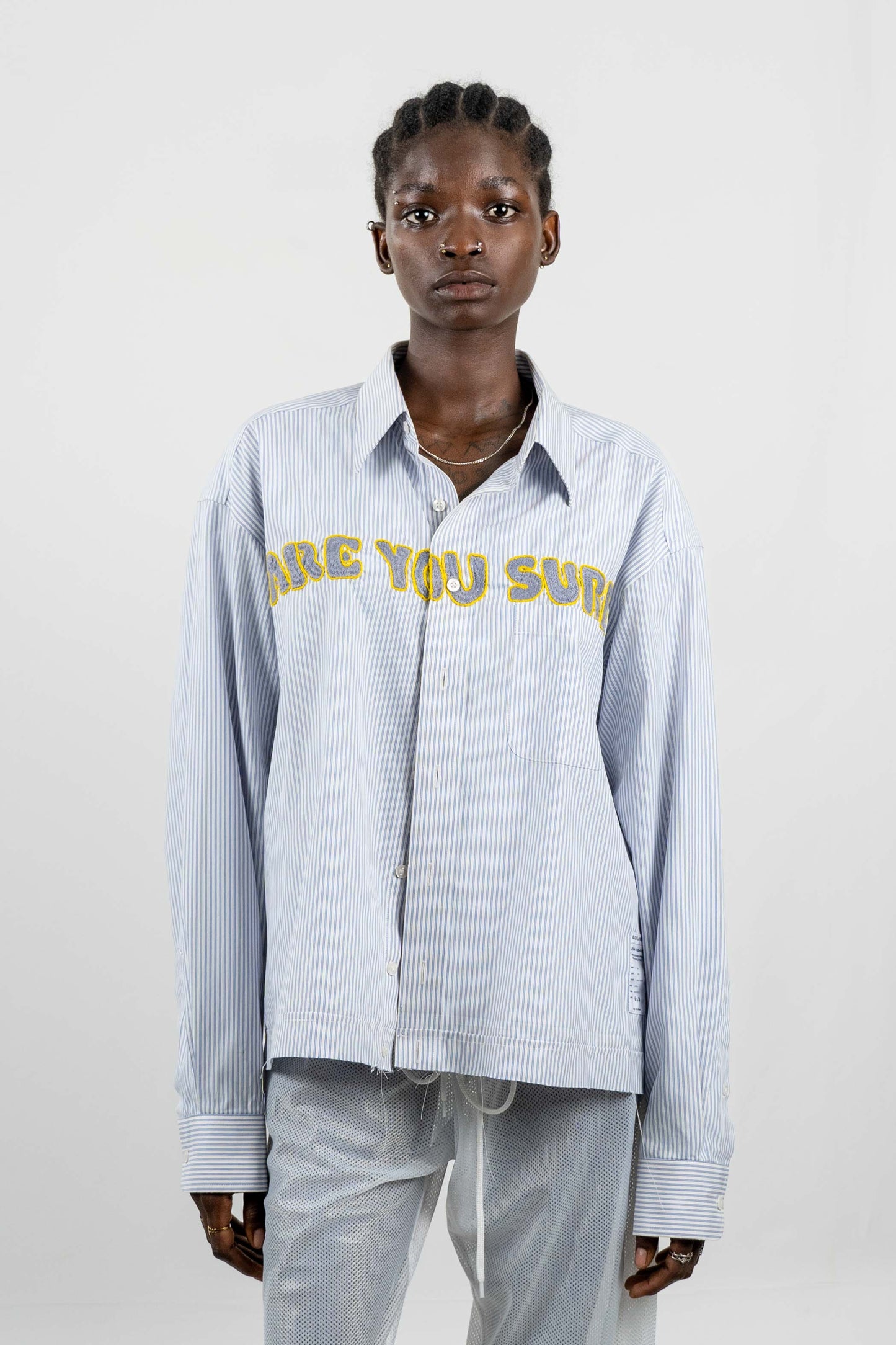 ARE YOU SURE EMBROIDERED SHIRT RTS11-1