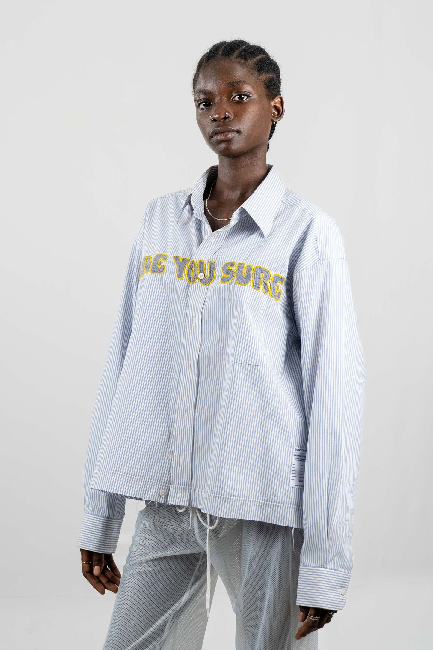ARE YOU SURE EMBROIDERED SHIRT RTS11-1