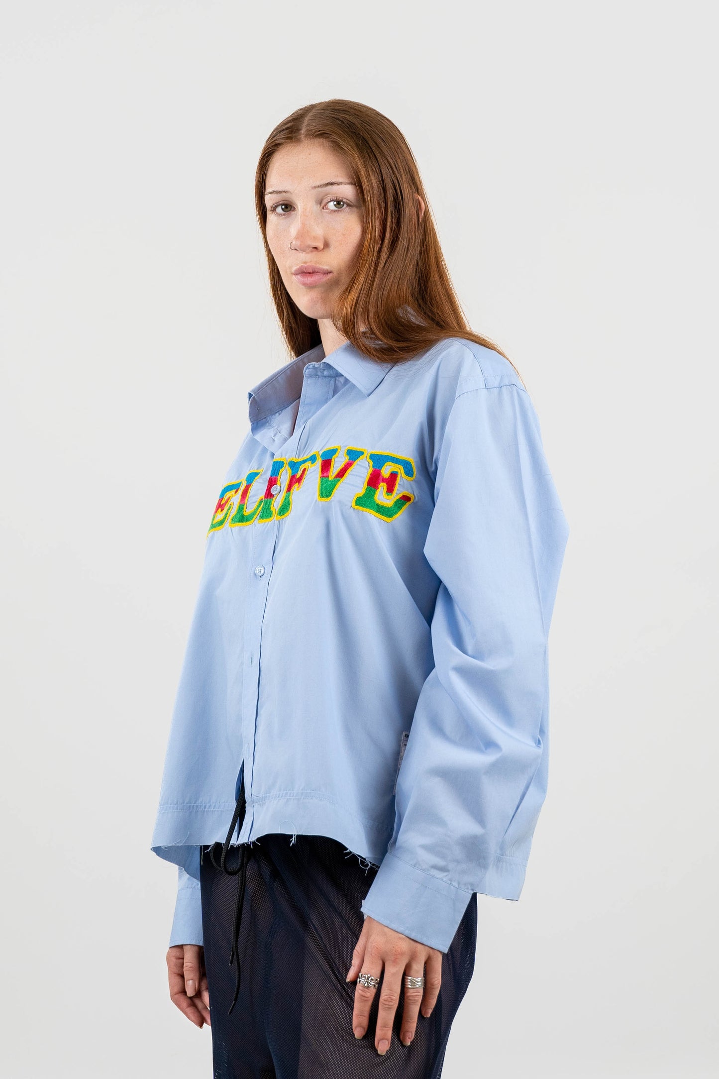 BELIFVE EMBROIDERED SHIRT RTS11-3