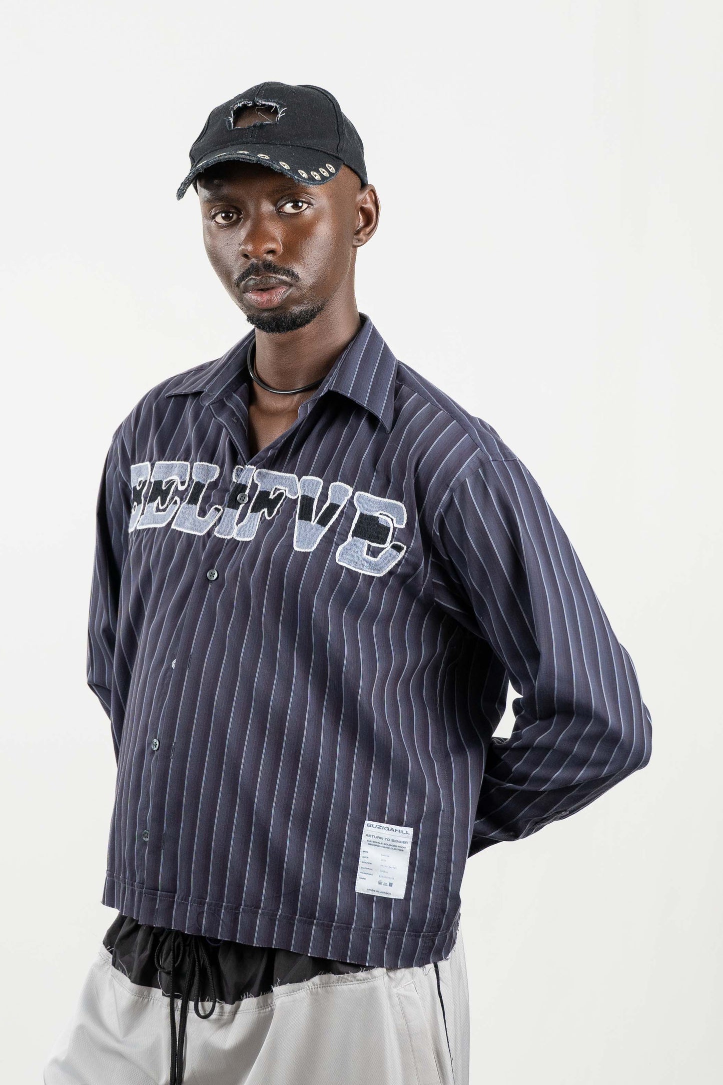 BELIFVE EMBROIDERED SHIRT RTS11-1