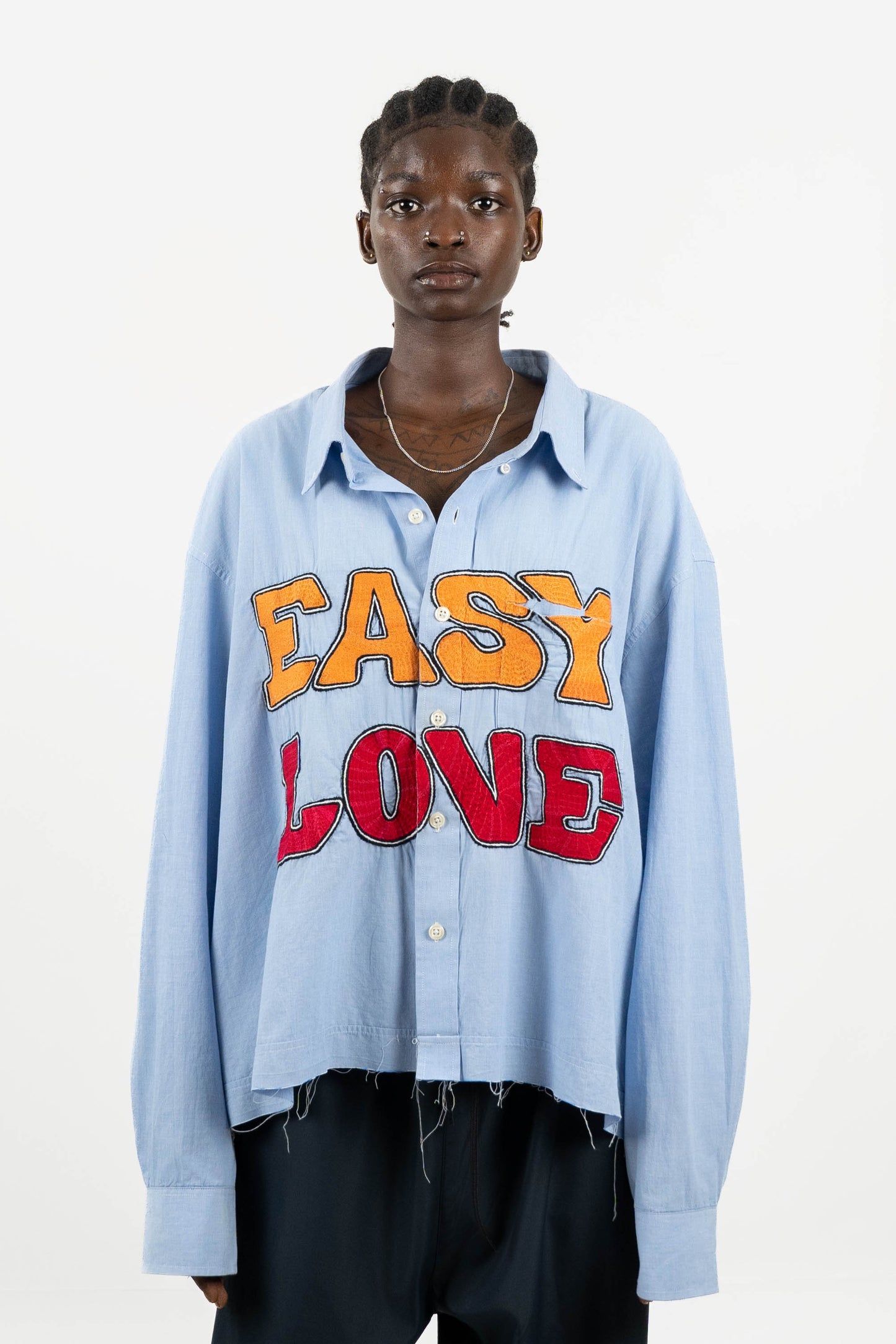 EASY LOVE EMBROIDERED SHIRT RTS11-9