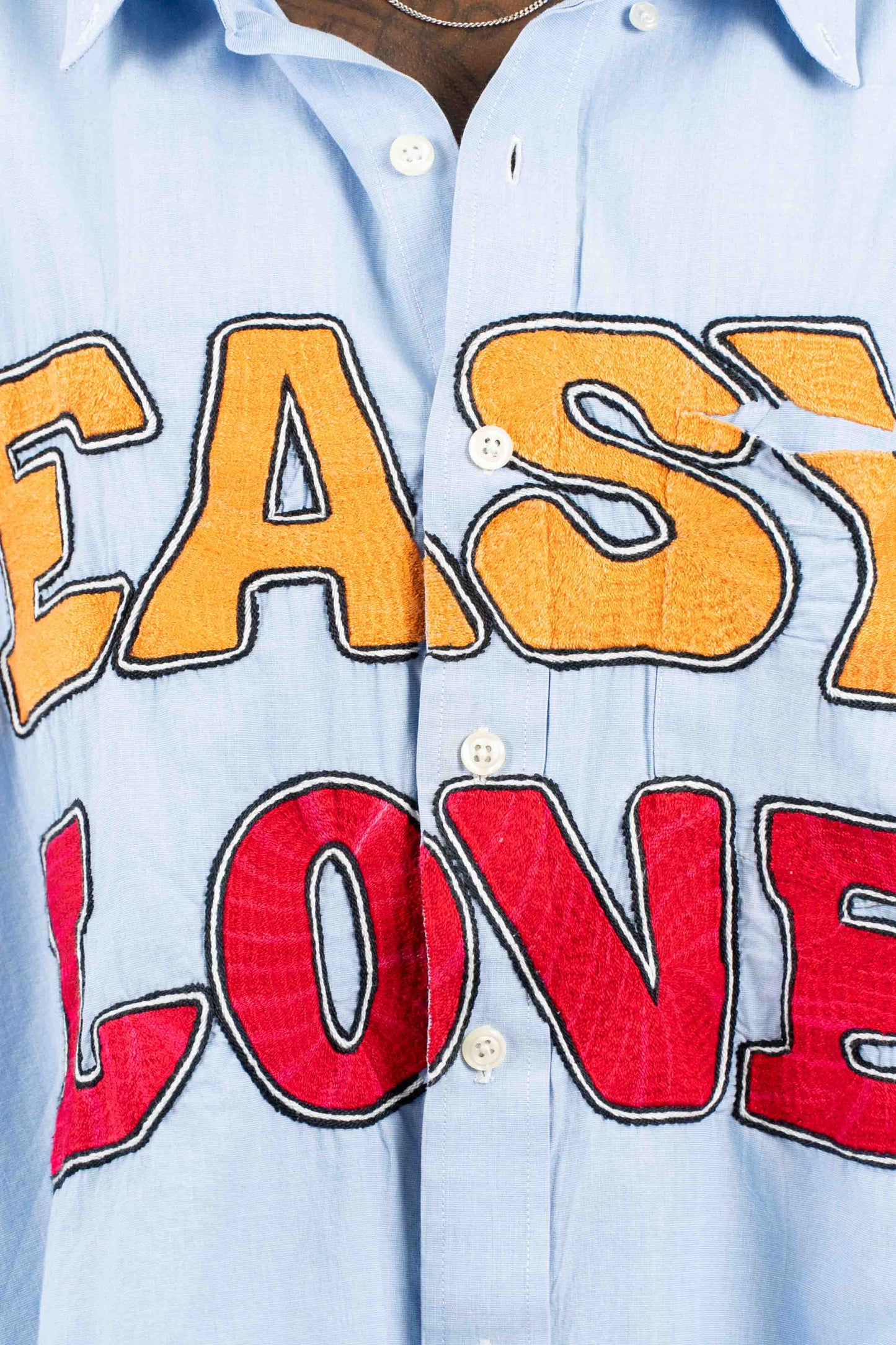 EASY LOVE EMBROIDERED SHIRT RTS11-9