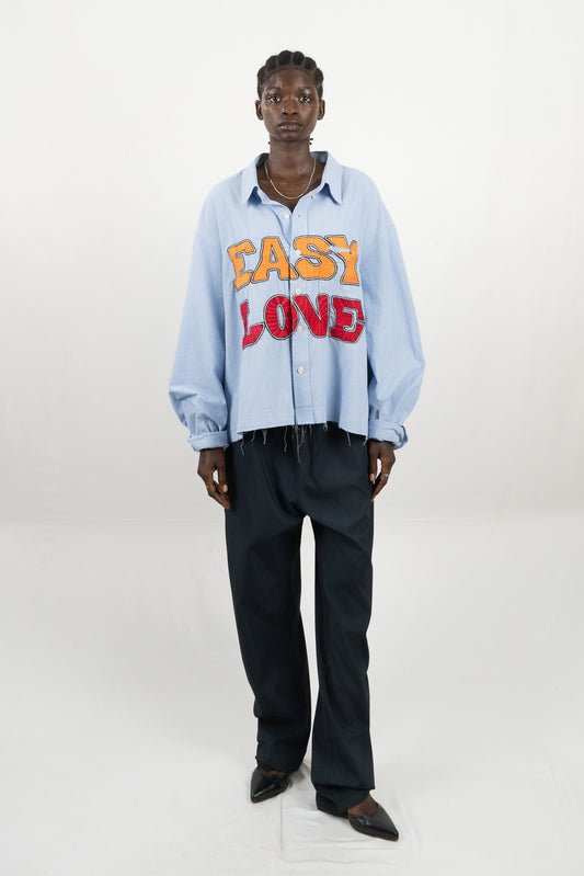 EASY LOVE EMBROIDERED SHIRT RTS11-9