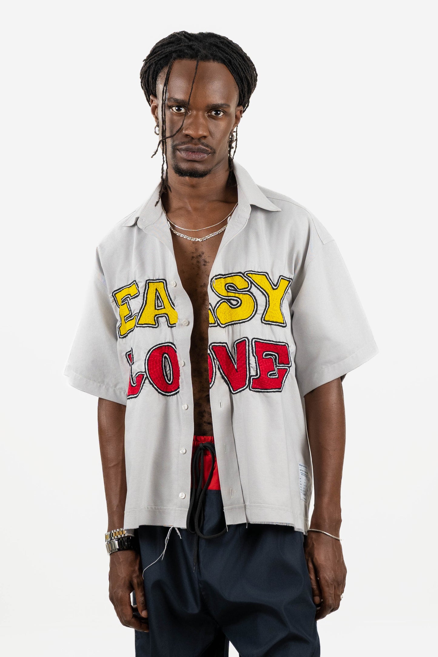 EASY LOVE EMBROIDERED SHIRT RTS11-6