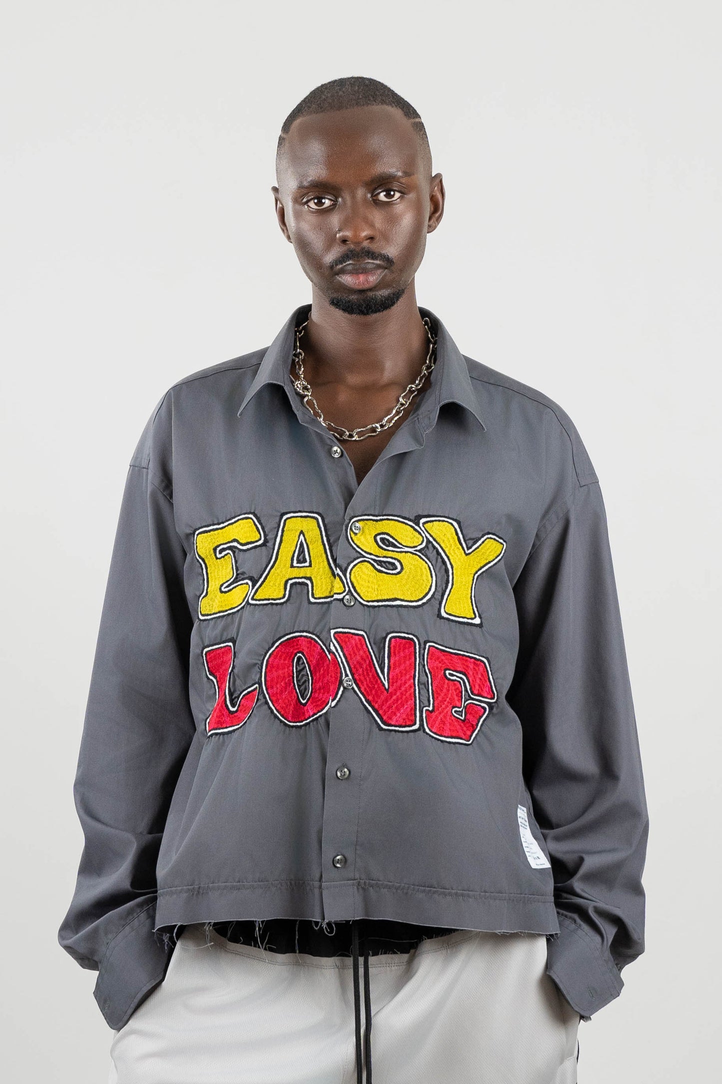 EASY LOVE EMBROIDERED SHIRT RTS11-4
