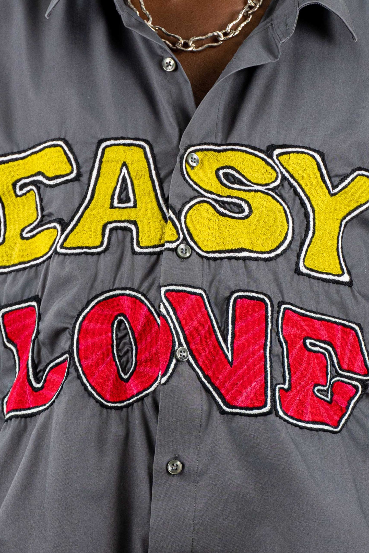 EASY LOVE EMBROIDERED SHIRT RTS11-4