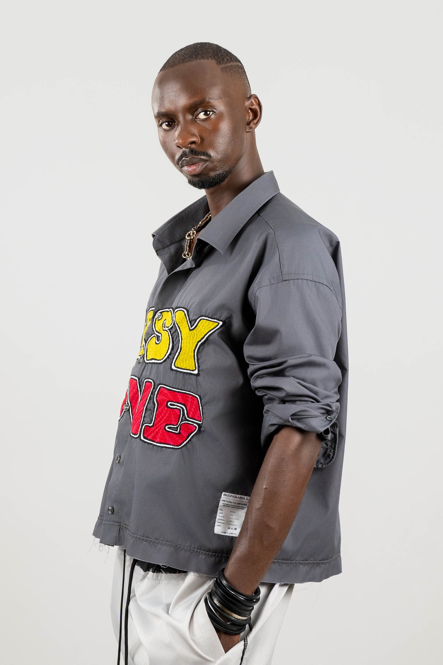 EASY LOVE EMBROIDERED SHIRT RTS11-4