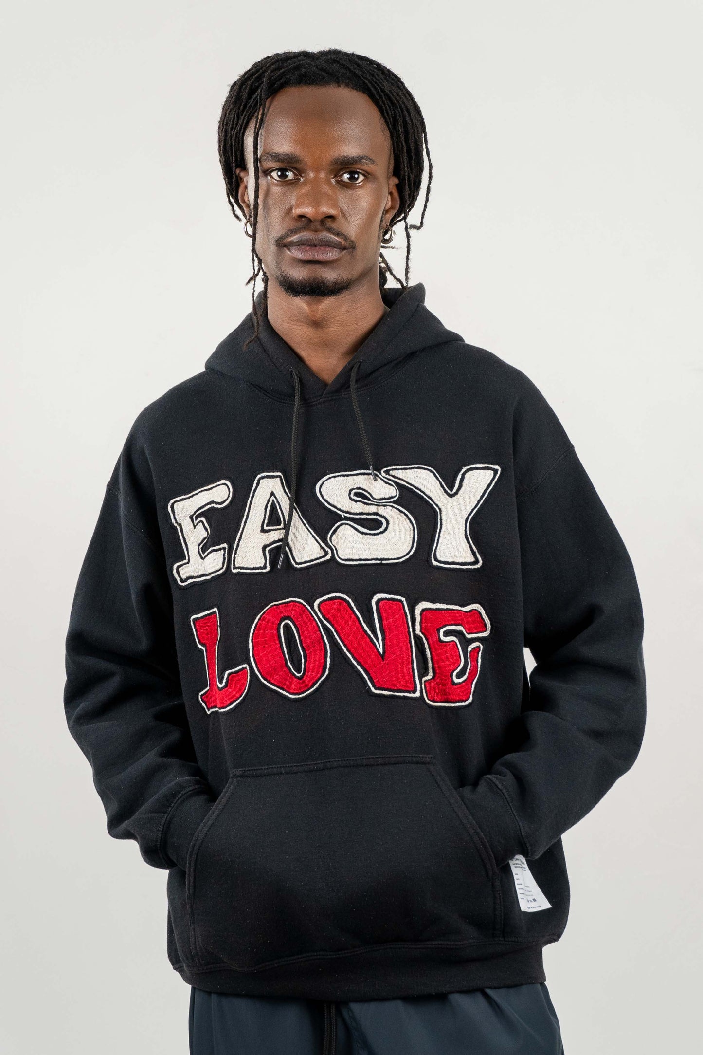 EASY LOVE EMBROIDERED HOODIE RTS11-5