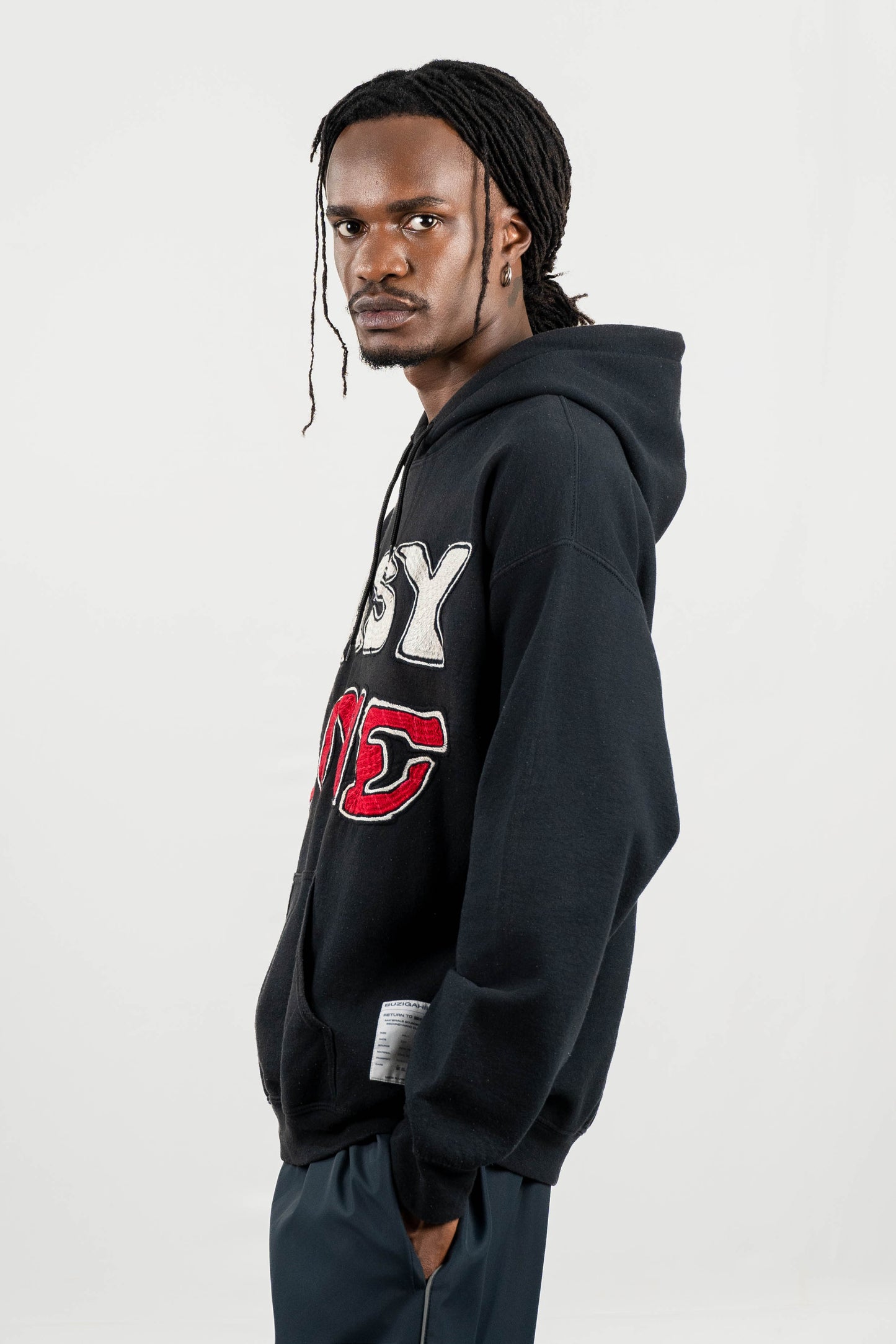 EASY LOVE EMBROIDERED HOODIE RTS11-5
