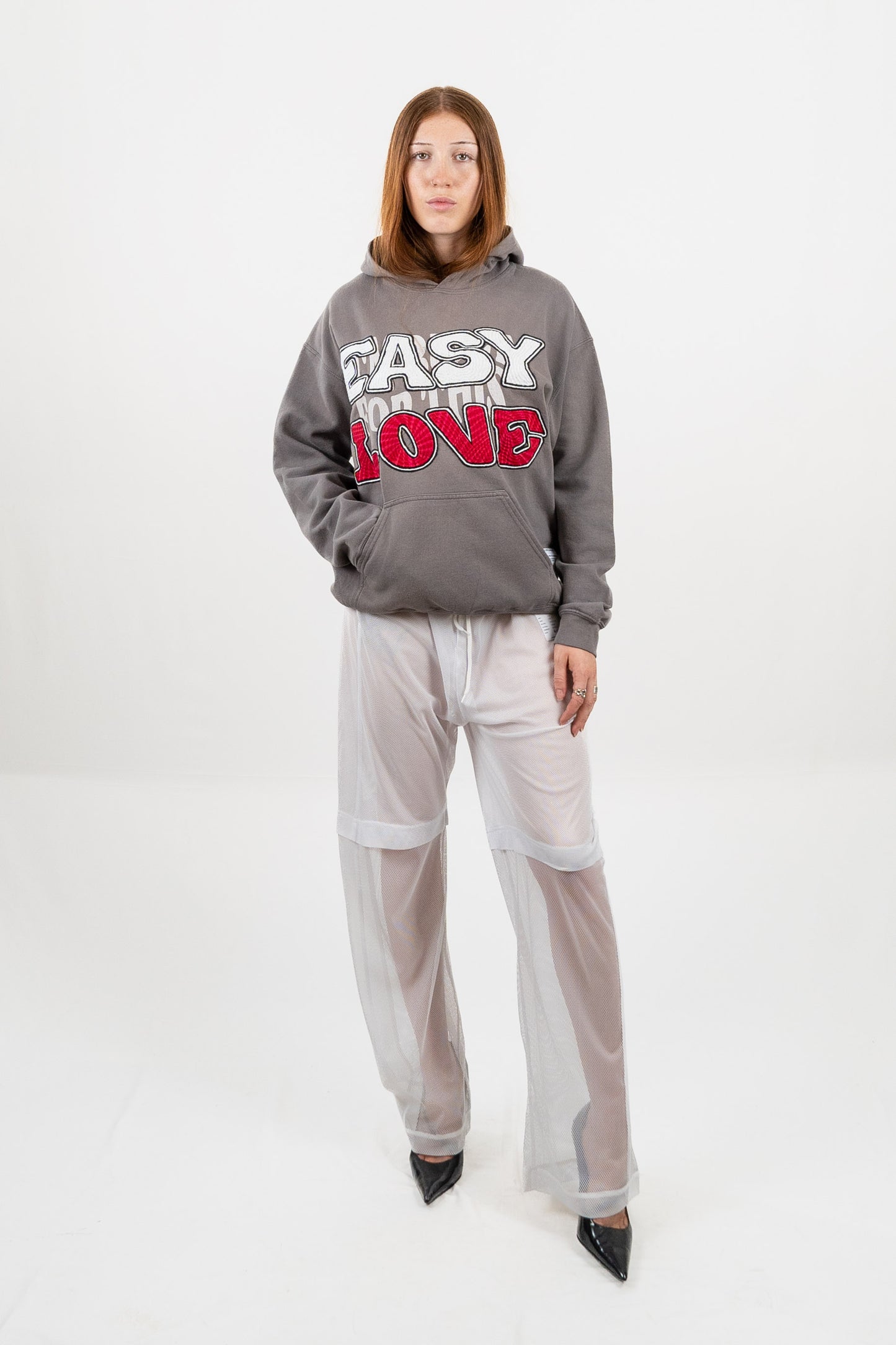 EASY LOVE EMBROIDERED HOODIE RTS11-1