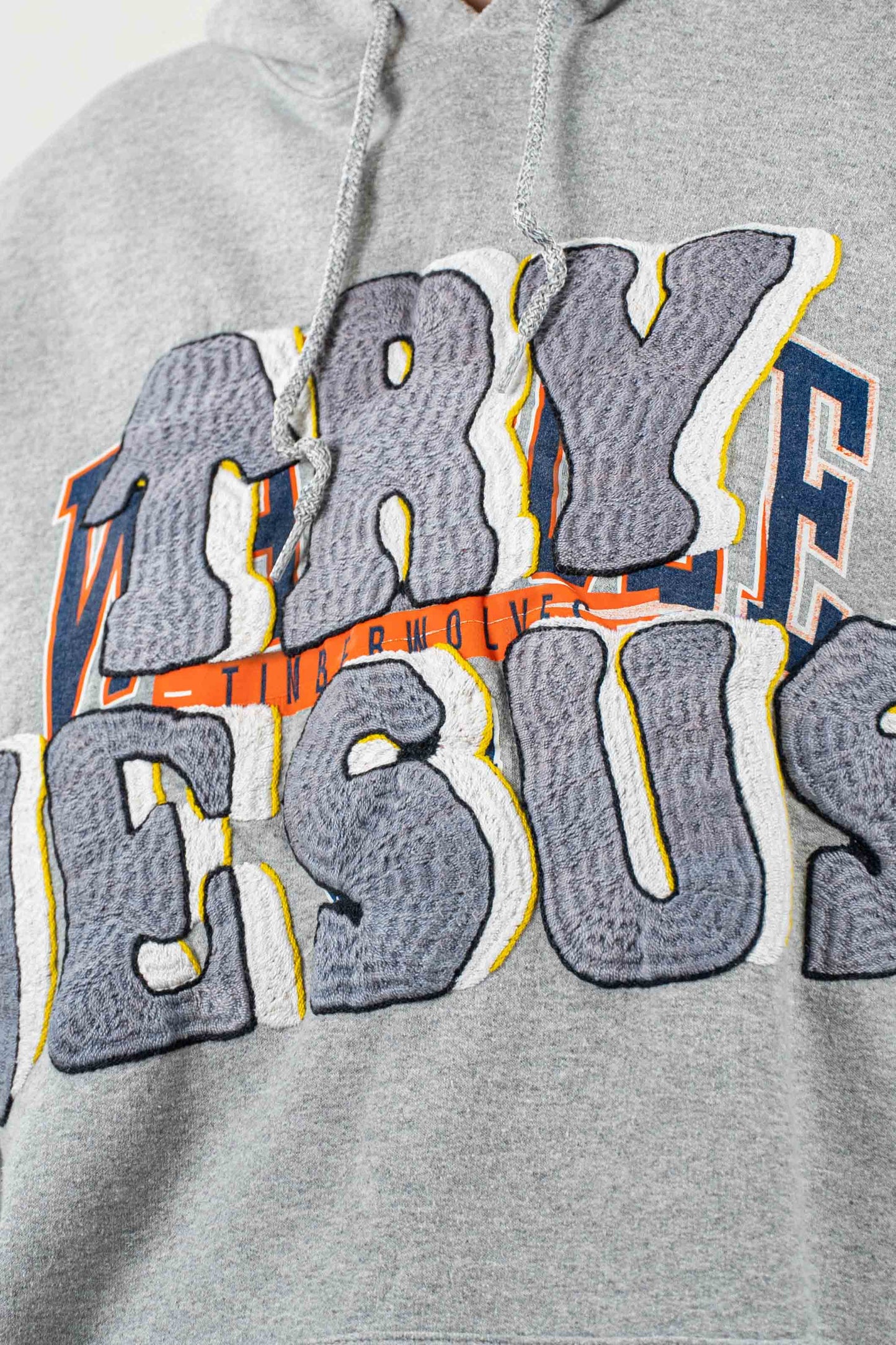 TRY JESUS EMBROIDERED HOODIE RTS11-6
