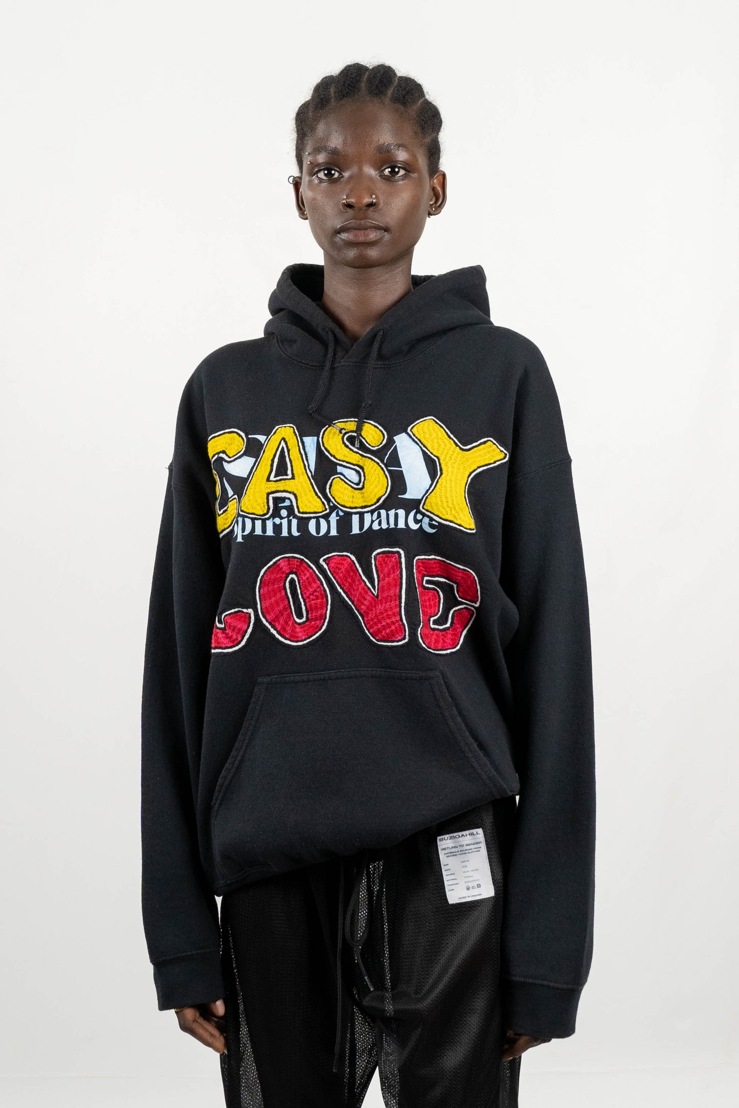 EASY LOVE EMBROIDERED HOODIE RTS11-3